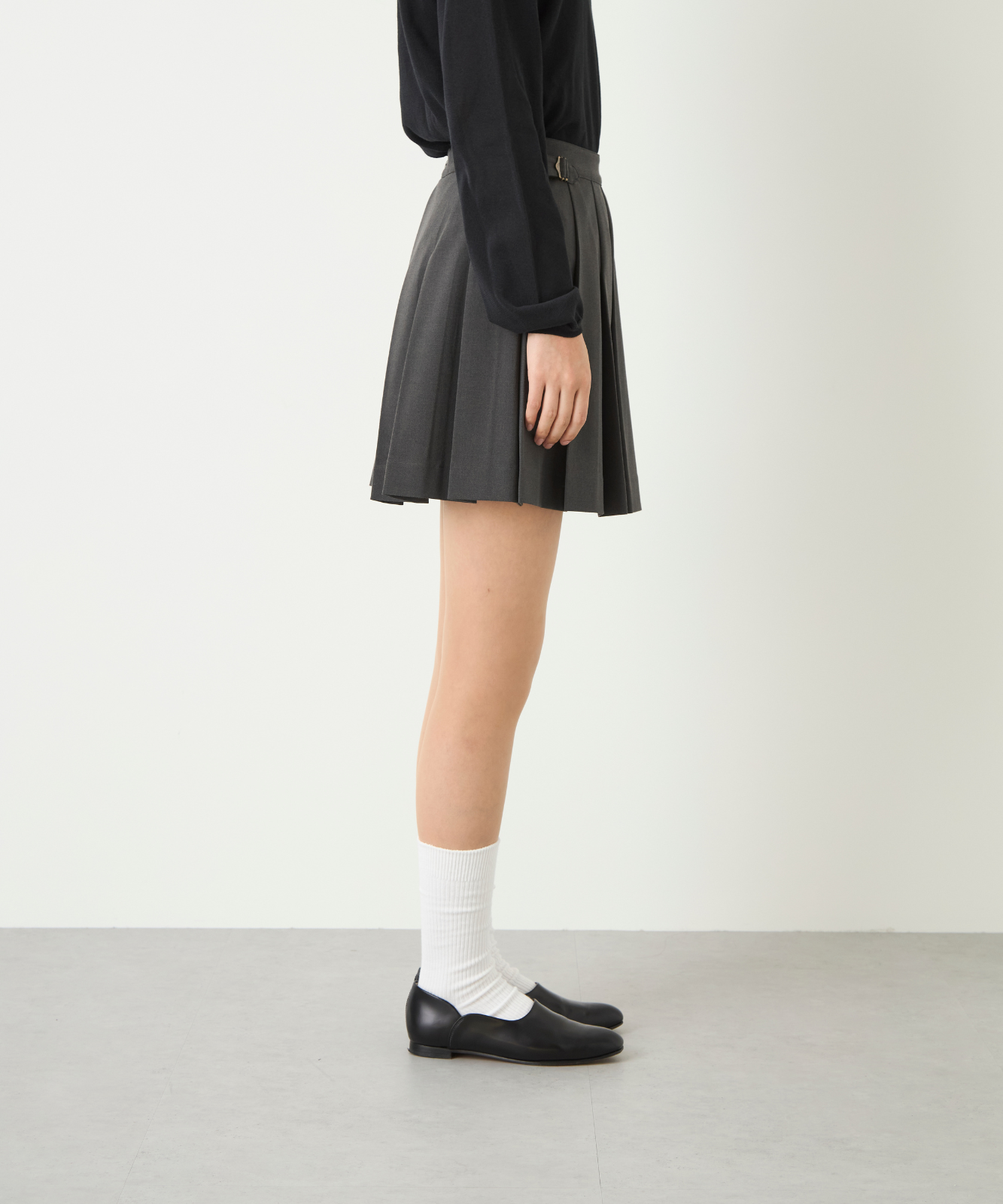 ≪通常販売≫adjust pleats mini skirt(アジャストプリーツミニスカート)