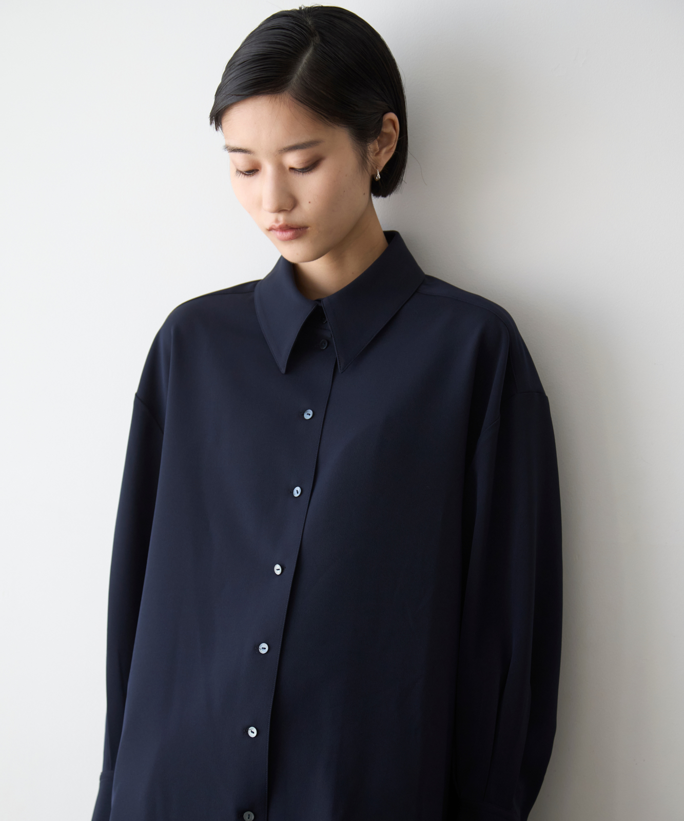 ≪通常販売≫shirt collar toro blouse(シャツカラートロブラウス)≪2025年9月17日15:00販売開始≫