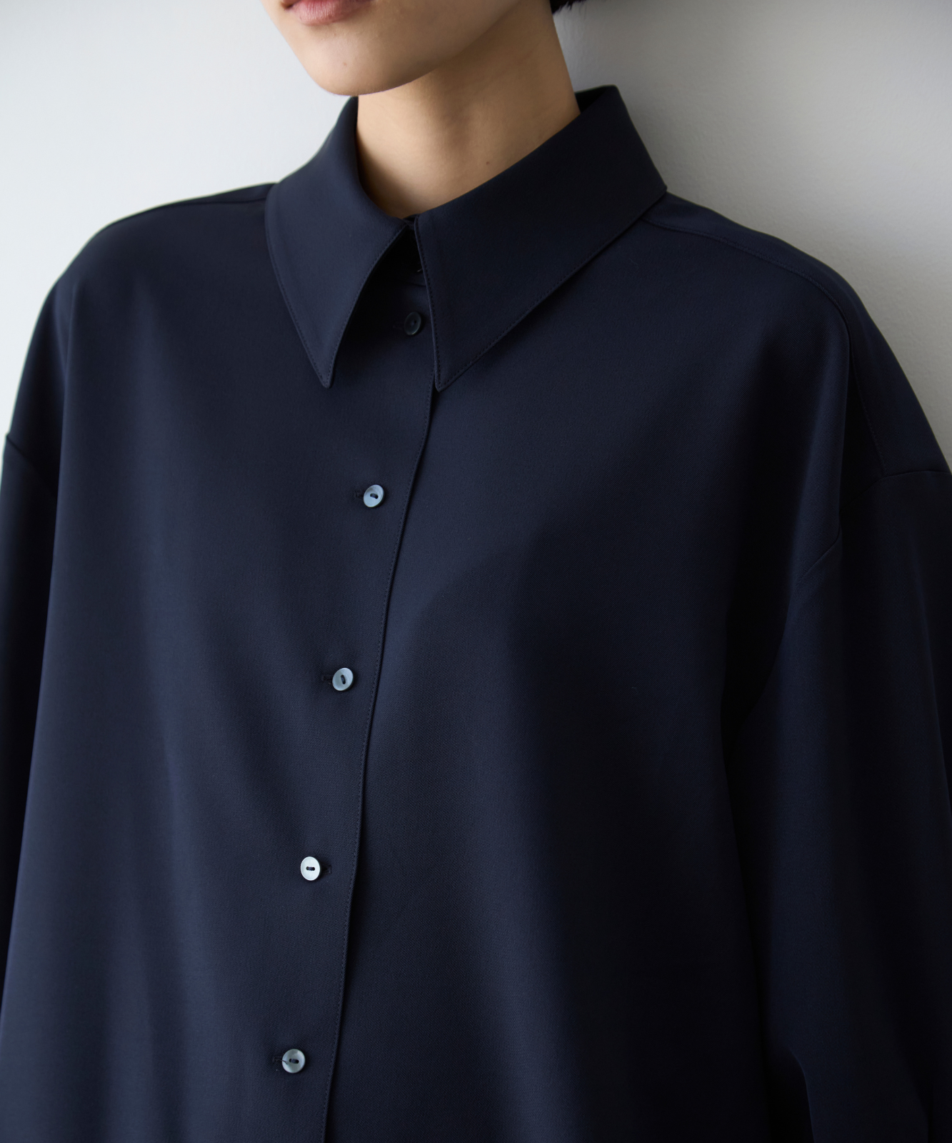 ≪通常販売≫shirt collar toro blouse(シャツカラートロブラウス)≪2025年9月17日15:00販売開始≫