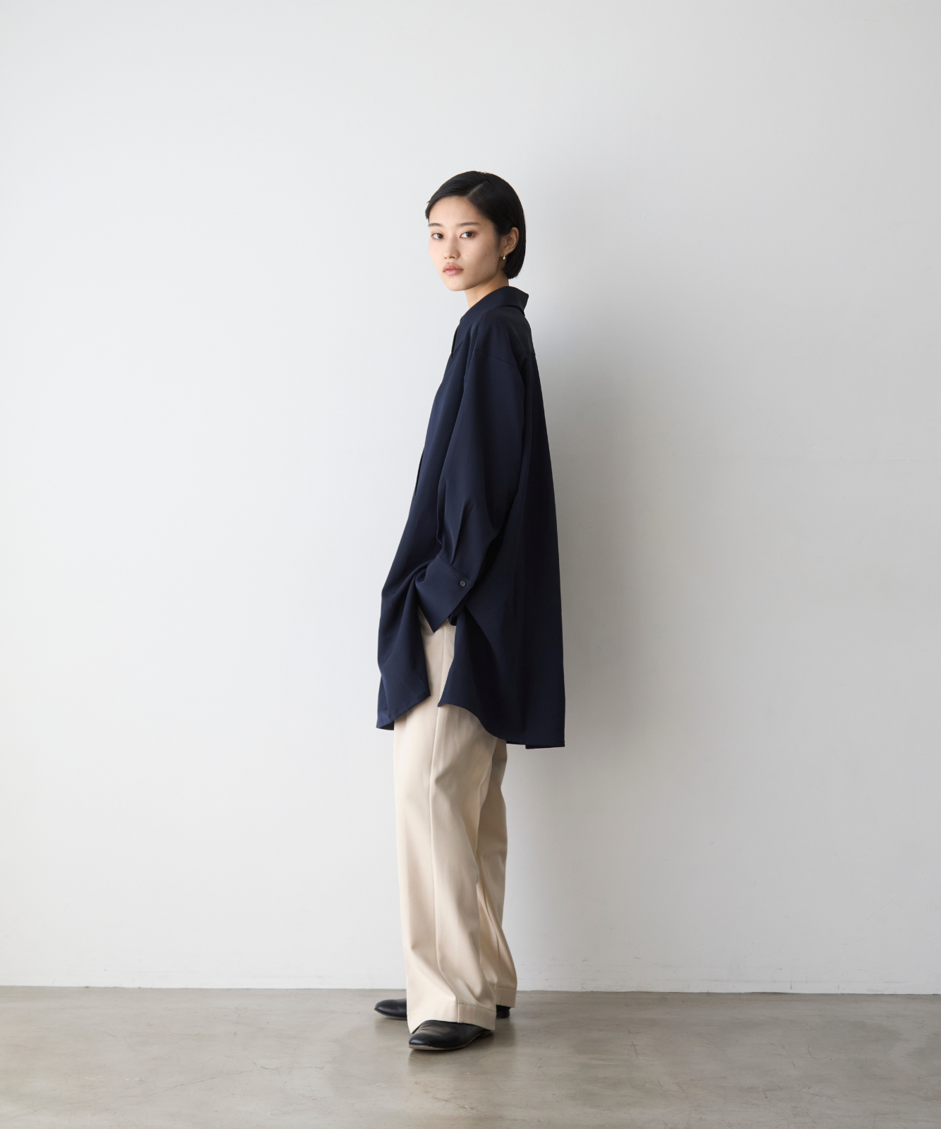 ≪通常販売≫shirt collar toro blouse(シャツカラートロブラウス)≪2025年9月17日15:00販売開始≫