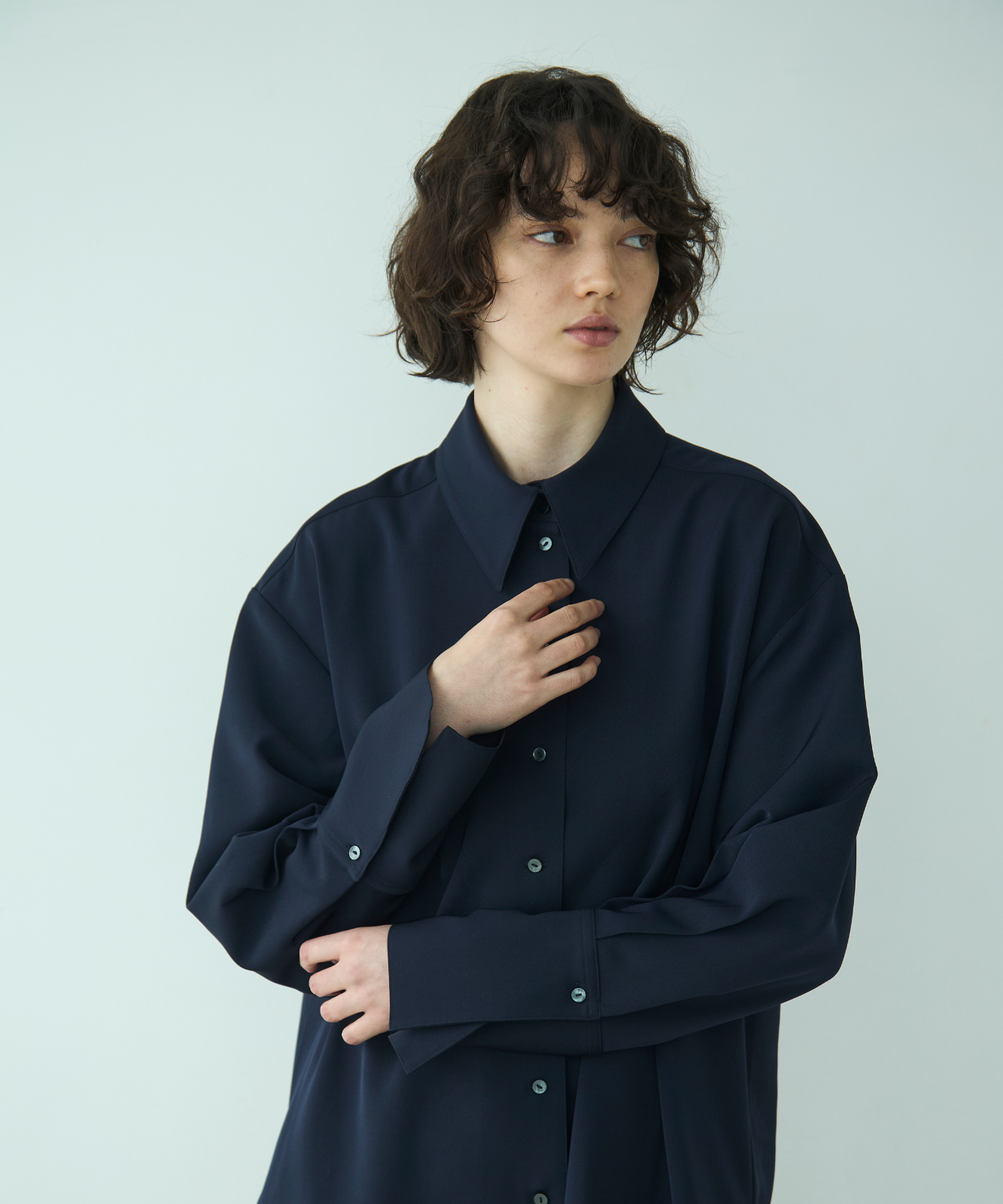 ≪通常販売≫shirt collar toro blouse(シャツカラートロブラウス)≪2025年9月17日15:00販売開始≫