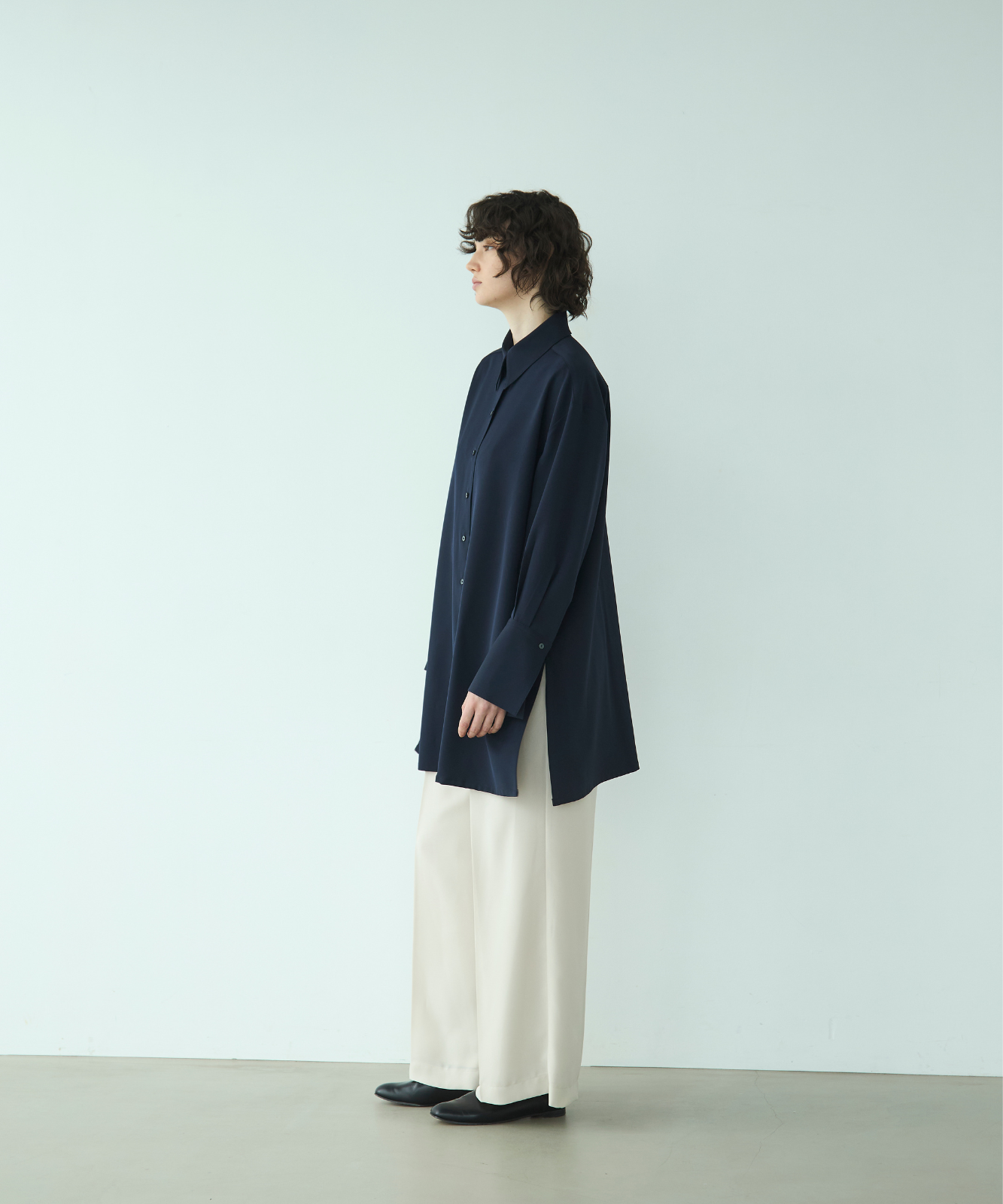 ≪通常販売≫shirt collar toro blouse(シャツカラートロブラウス)≪2025年9月17日15:00販売開始≫