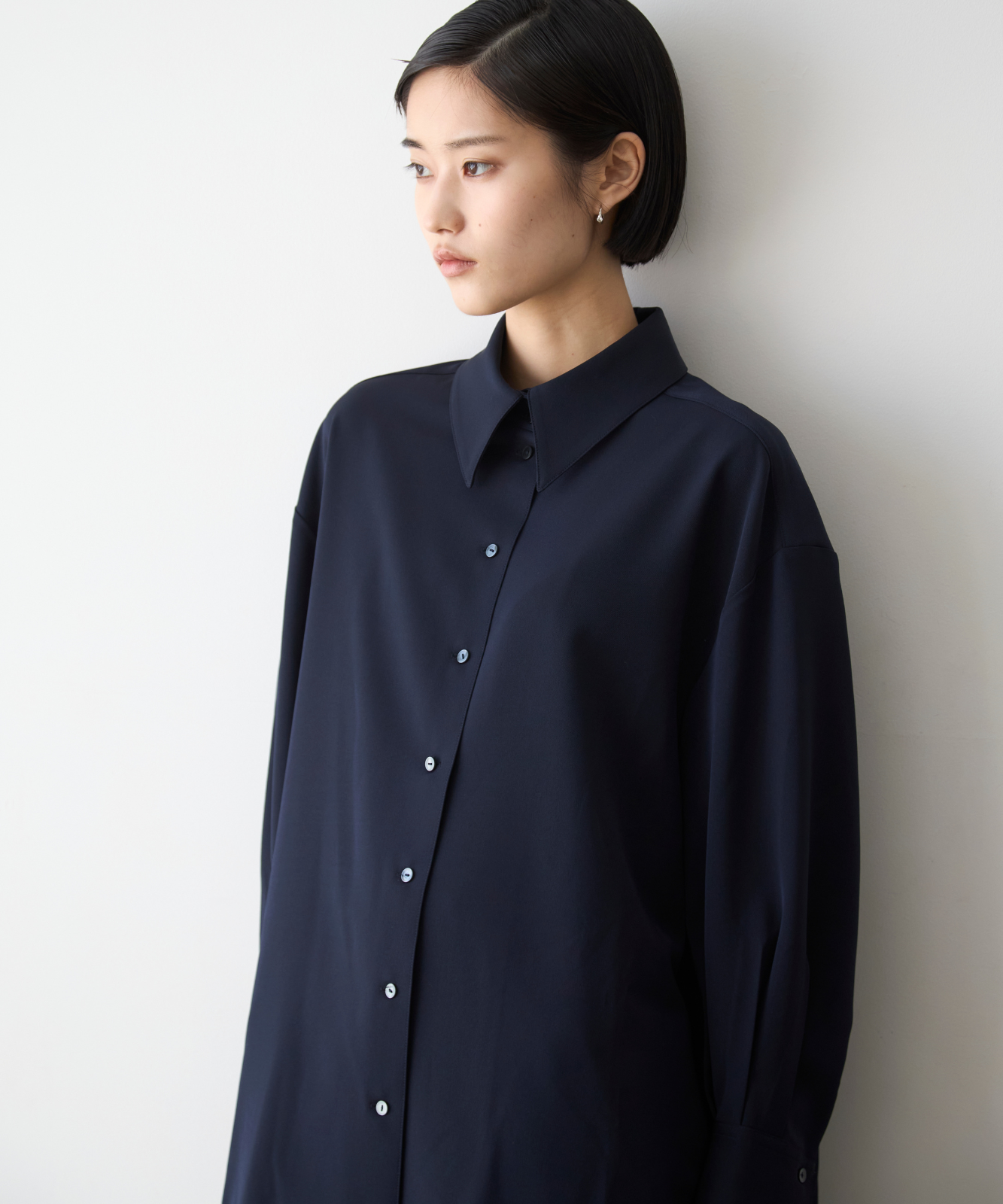 ≪通常販売≫shirt collar toro blouse(シャツカラートロブラウス)≪2025年9月17日15:00販売開始≫
