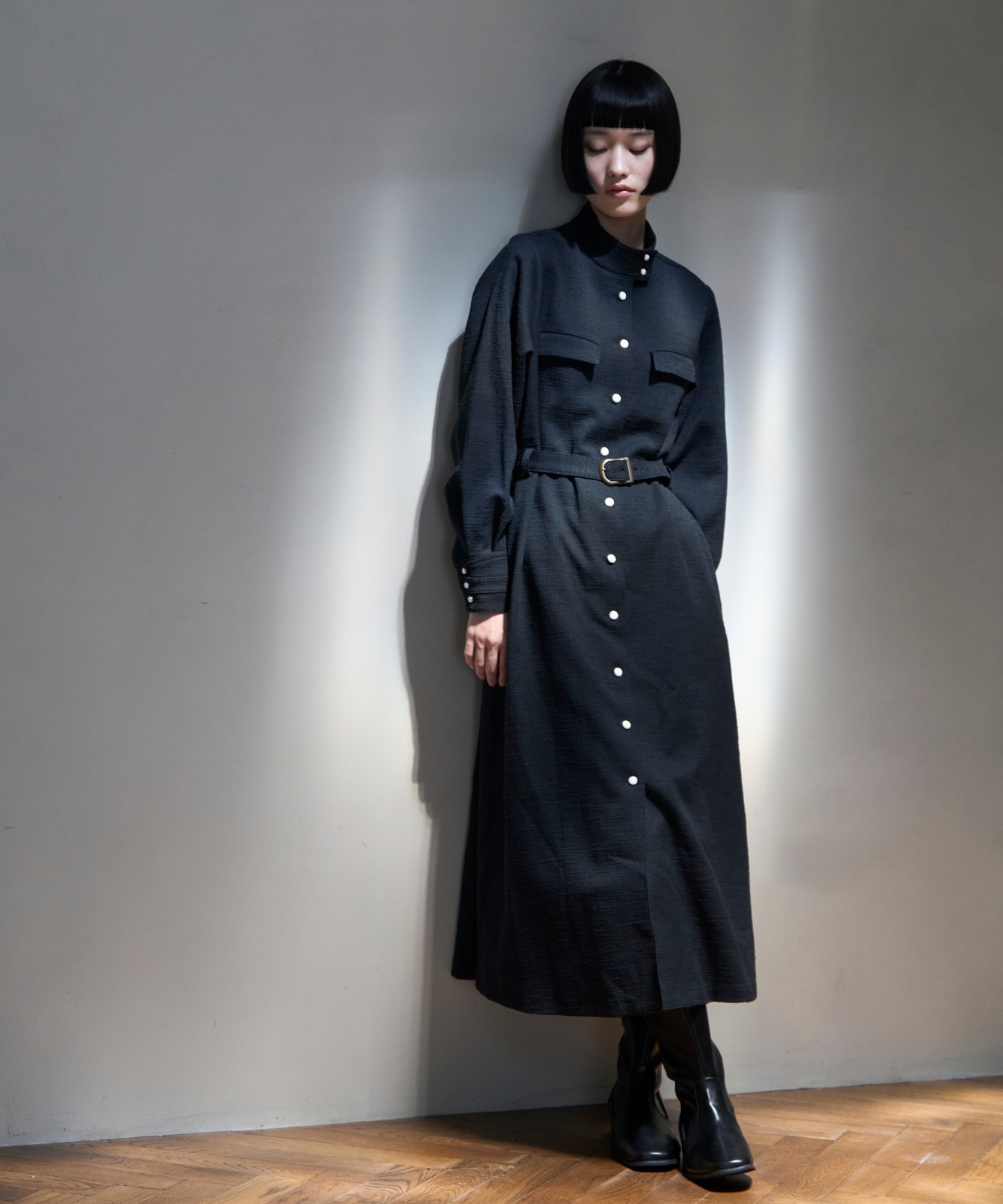 ≪予約販売≫belted tweed dress(ベルテッドツイードドレス)≪2025年9月26日15:00販売開始≫≪2025年10月発送予定≫