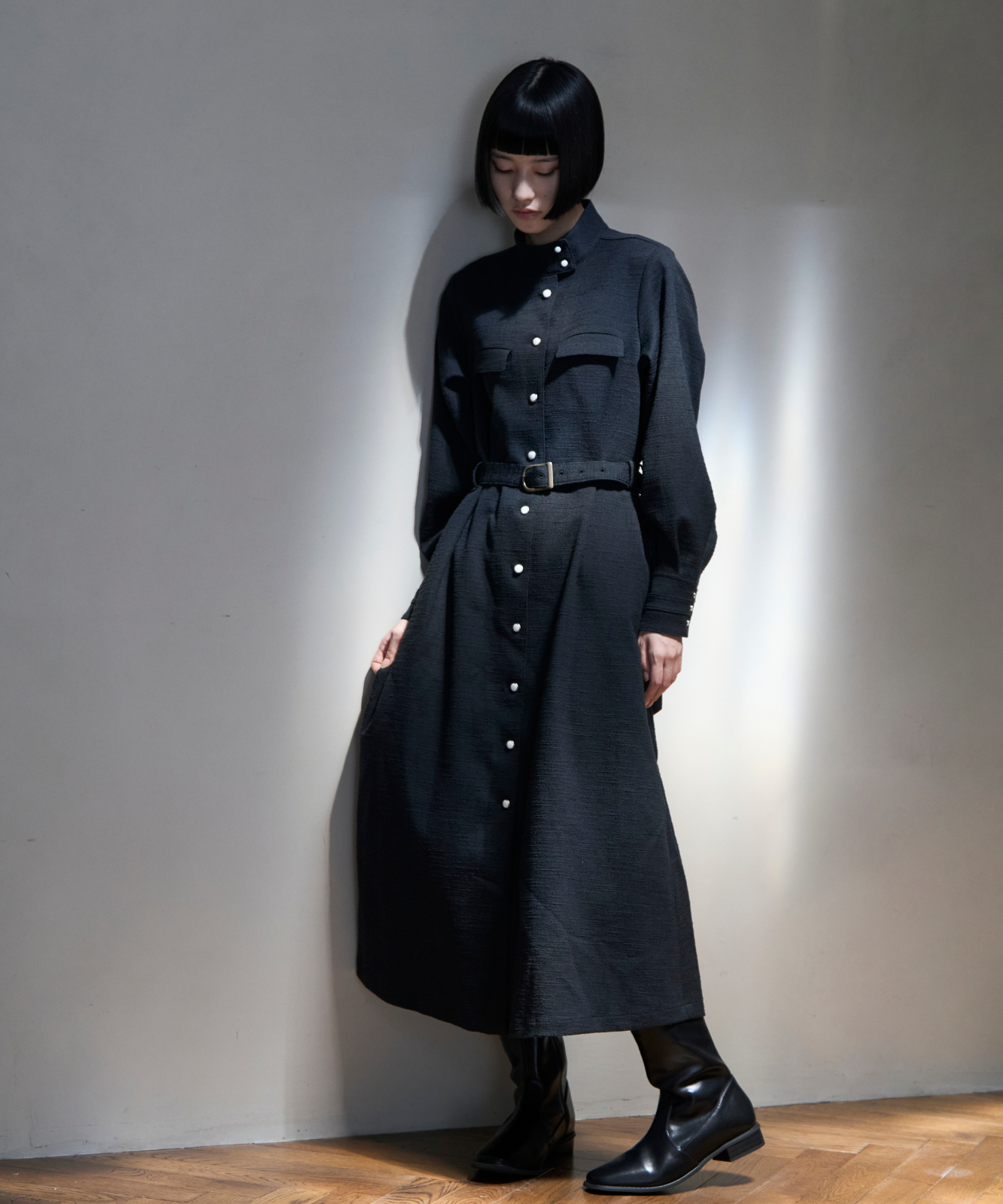 ≪予約販売≫belted tweed dress(ベルテッドツイードドレス)≪2025年9月26日15:00販売開始≫≪2025年10月発送予定≫