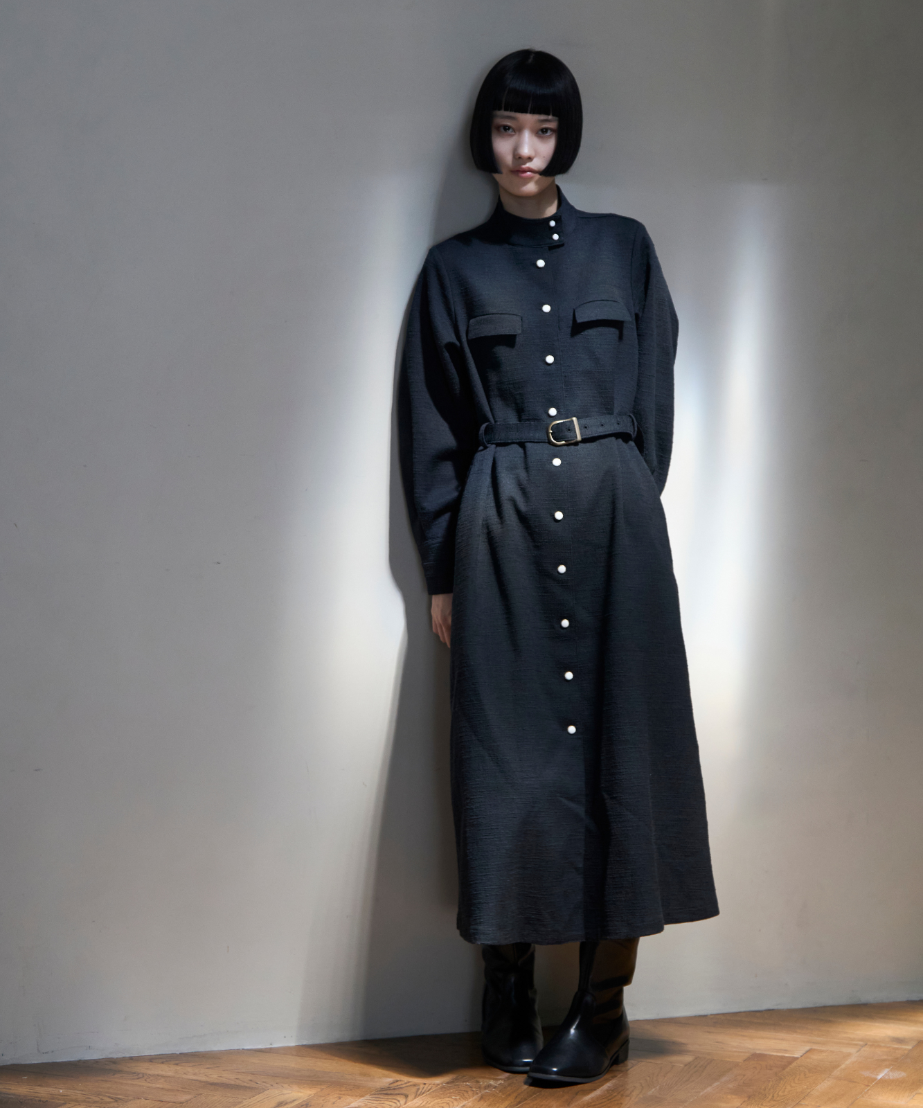 ≪予約販売≫belted tweed dress(ベルテッドツイードドレス)≪2025年9月26日15:00販売開始≫≪2025年10月発送予定≫