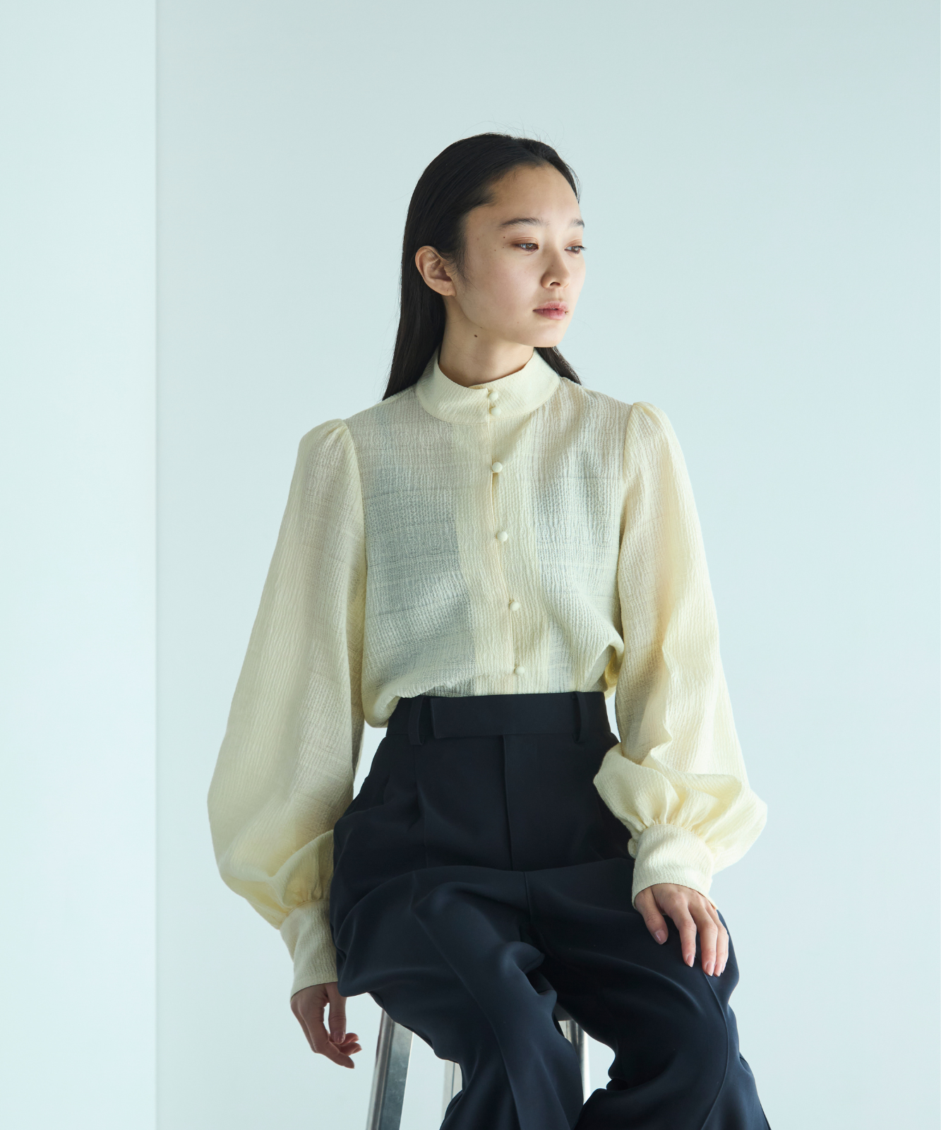 ≪通常販売≫oriental jacquard blouse(オリエンタルジャカードブラウス)