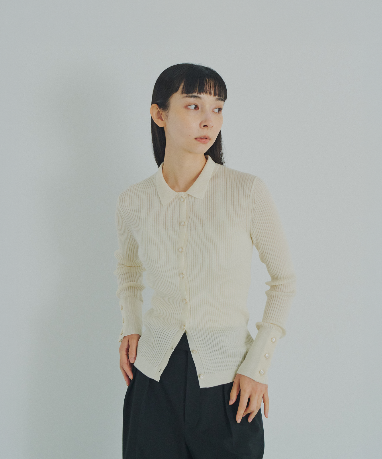 ≪通常販売≫knit polo cardigan(ニットポロカーディガン)≪2026年9月7日12:00販売開始≫