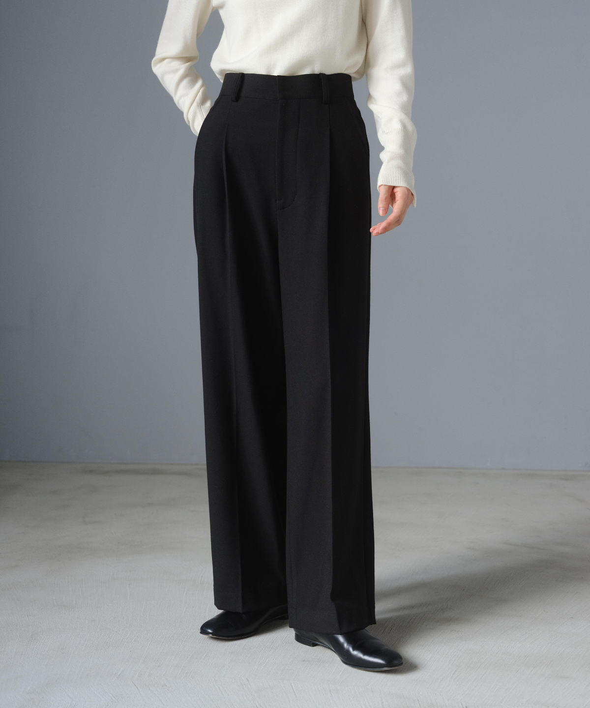 ≪通常販売≫wool like straight slacks(ウールライクストレートスラックス)≪2026年10月16日12:00販売開始≫