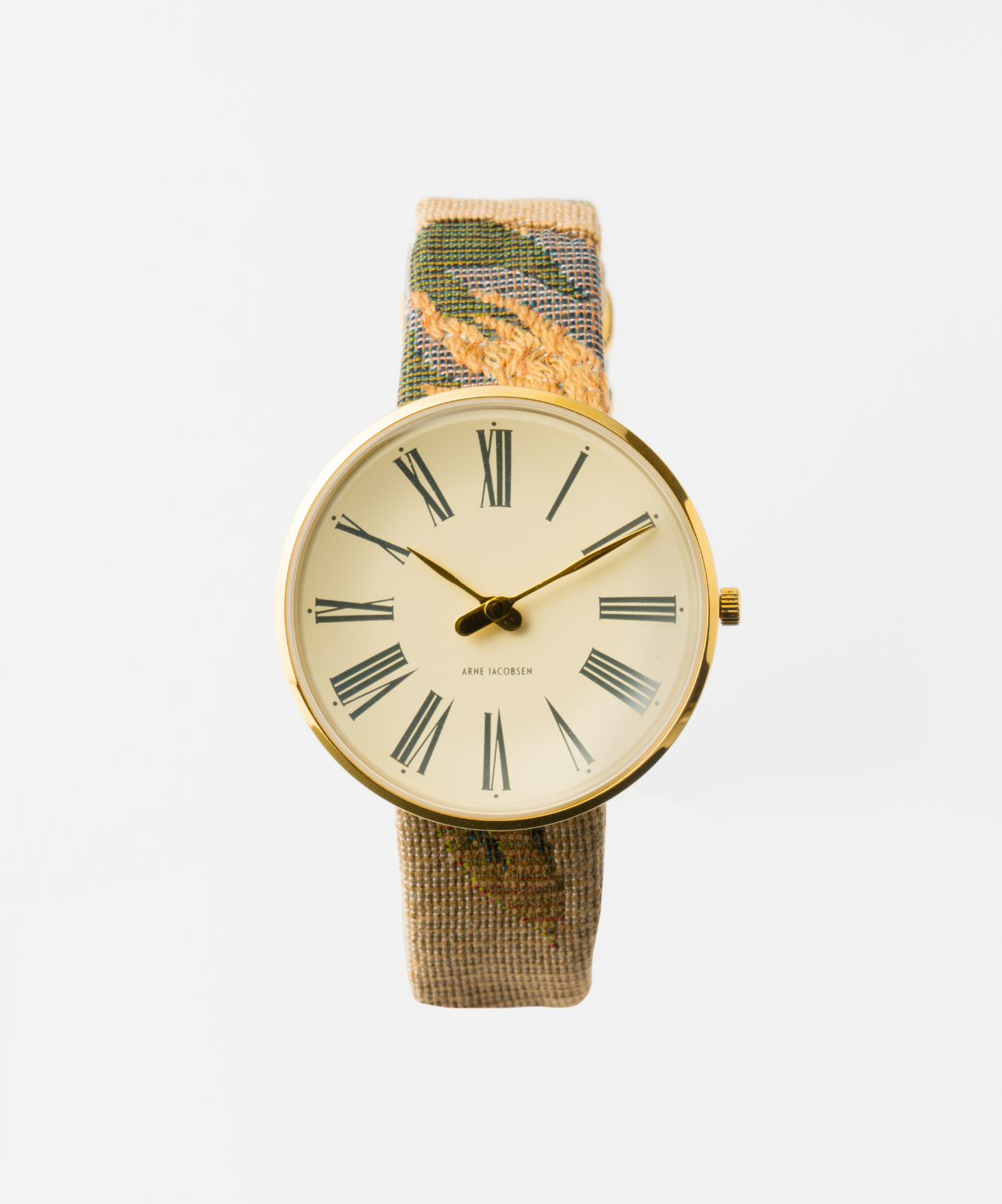 ≪通常販売≫ARNE JACOBSEN × foufou "ROMAN" WATCH - jacquard belt "viatic" -≪2025年9月16日15:00販売開始≫