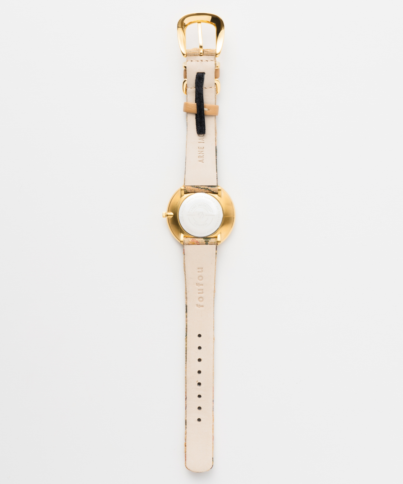 ≪通常販売≫ARNE JACOBSEN × foufou "ROMAN" WATCH - jacquard belt "viatic" -≪2025年9月16日15:00販売開始≫