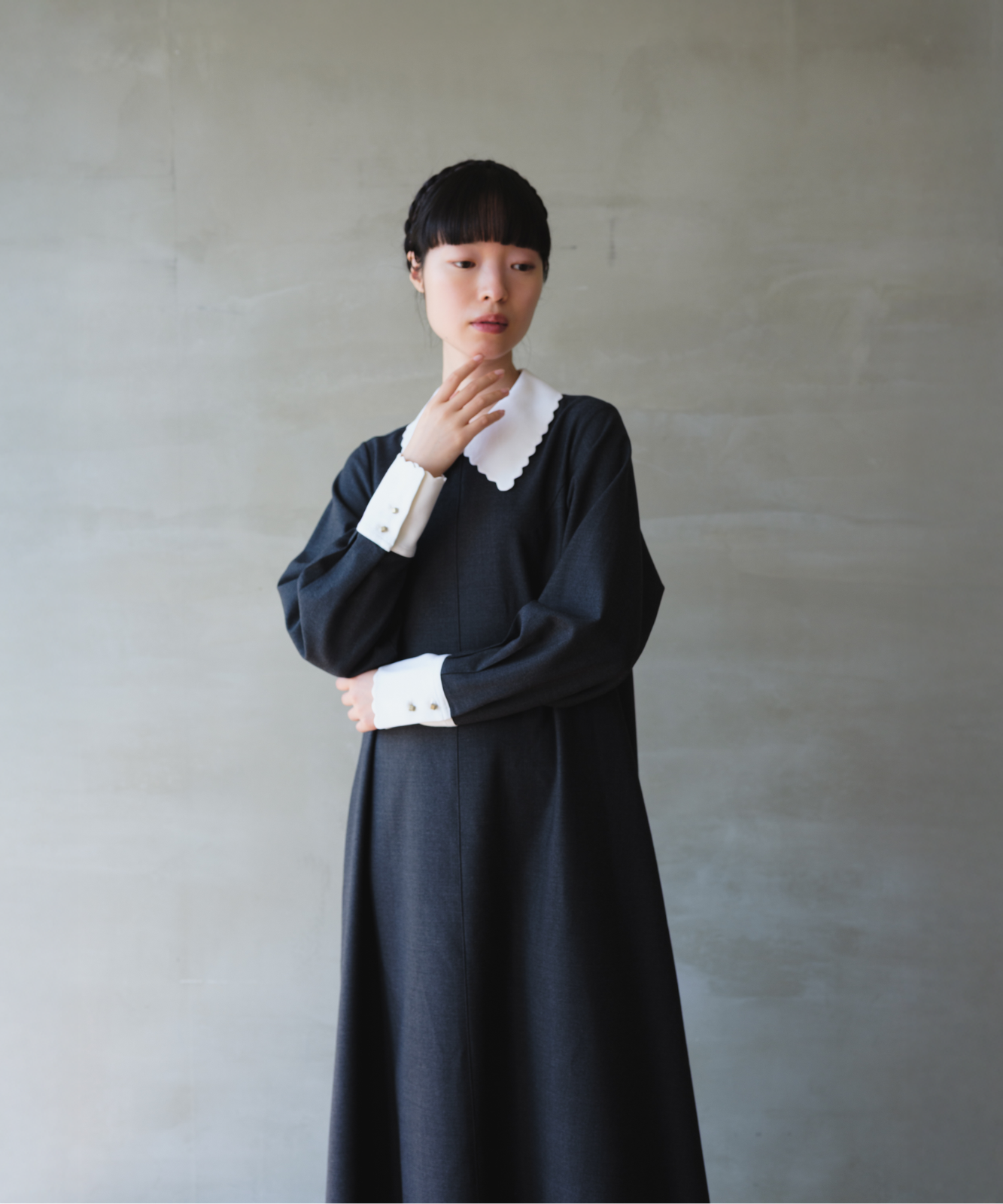 ≪通常販売≫scallop onepiece "emma" (スカラップワンピース"エマ")≪2025年11月4日12:00販売開始≫