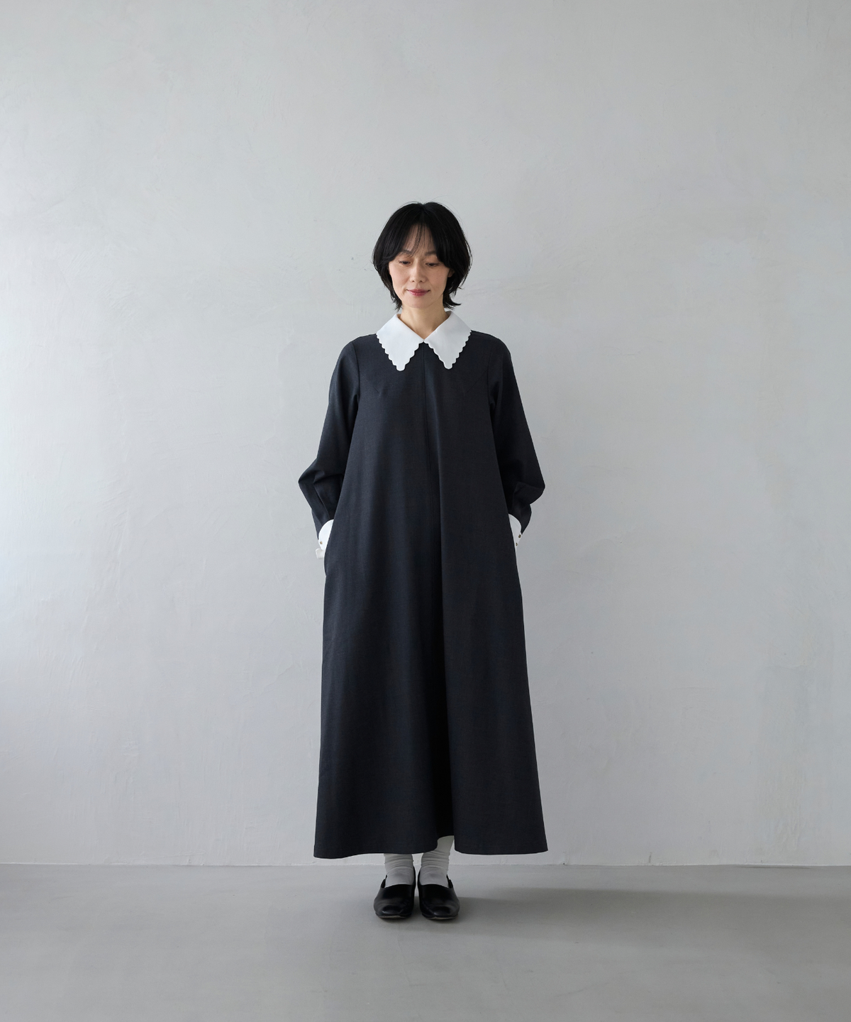 ≪通常販売≫scallop onepiece "emma" (スカラップワンピース"エマ")≪2026年10月7日12:00販売開始≫