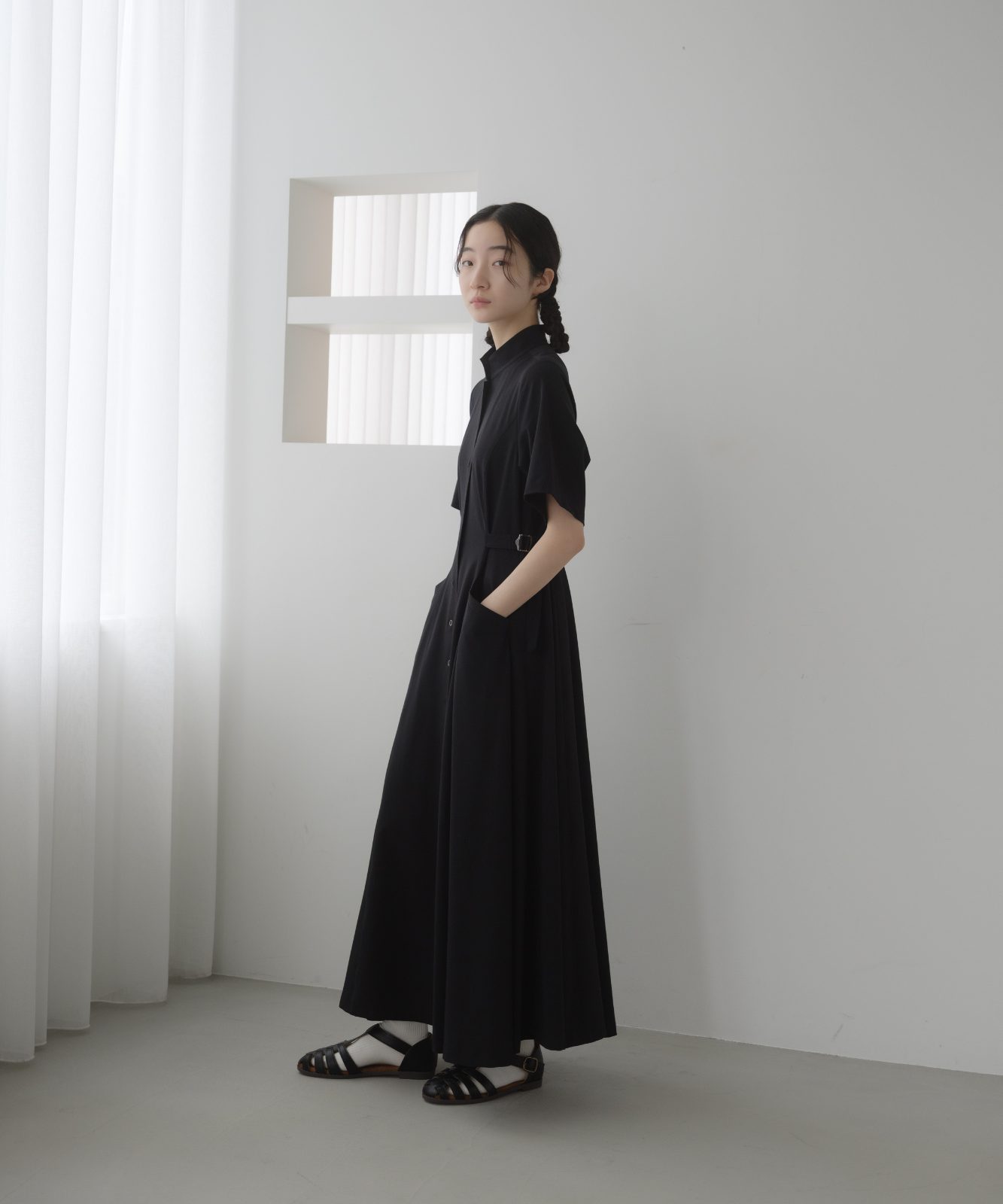 ≪web展示会≫【THE DRESS #68】mao collar classical dress(マオカラークラシカルドレス)≪2025年8月1日12:00販売開始≫≪2026年4月発送予定≫