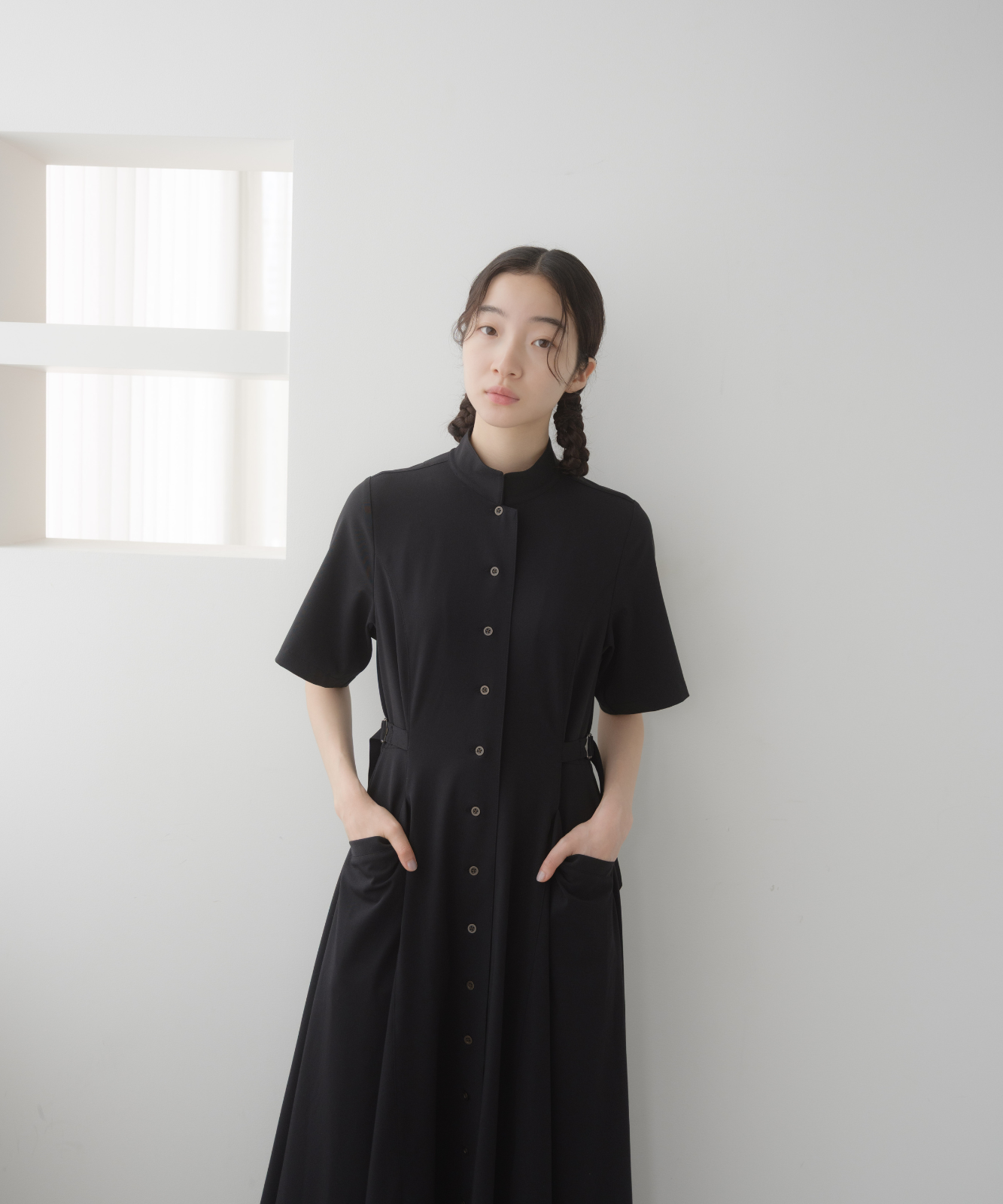 ≪web展示会≫【THE DRESS #68】mao collar classical dress(マオカラークラシカルドレス)≪2025年8月1日12:00販売開始≫≪2026年4月発送予定≫