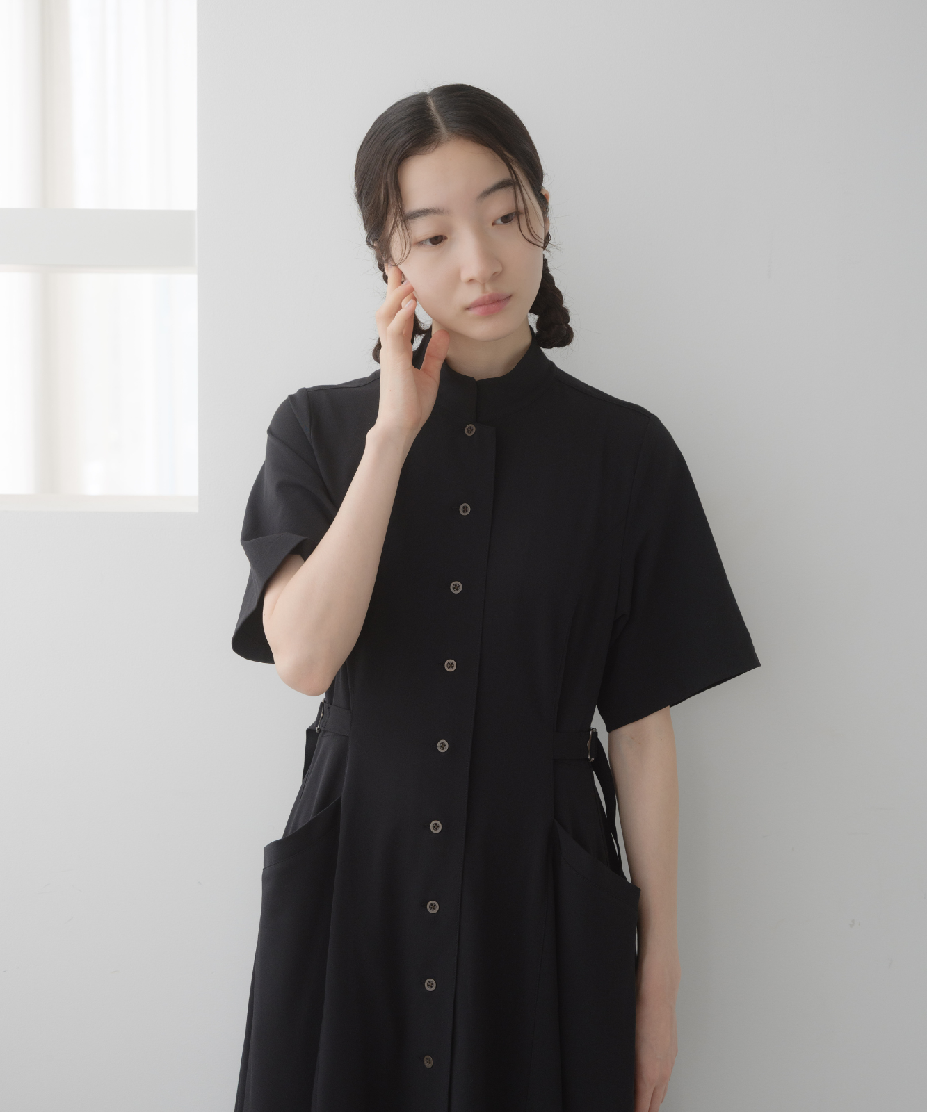 ≪web展示会≫【THE DRESS #68】mao collar classical dress(マオカラークラシカルドレス)≪2025年8月1日12:00販売開始≫≪2026年4月発送予定≫