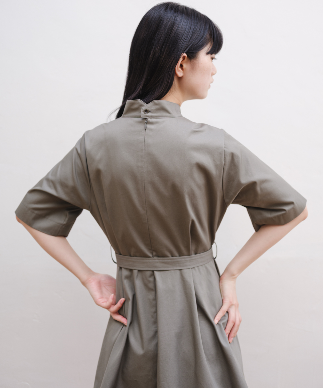 ≪web展示会≫belted mini flare onepiece (ベルテッドミニフレアワンピース)≪2025年11月7日12:00販売開始≫≪2026年5月発送予定≫