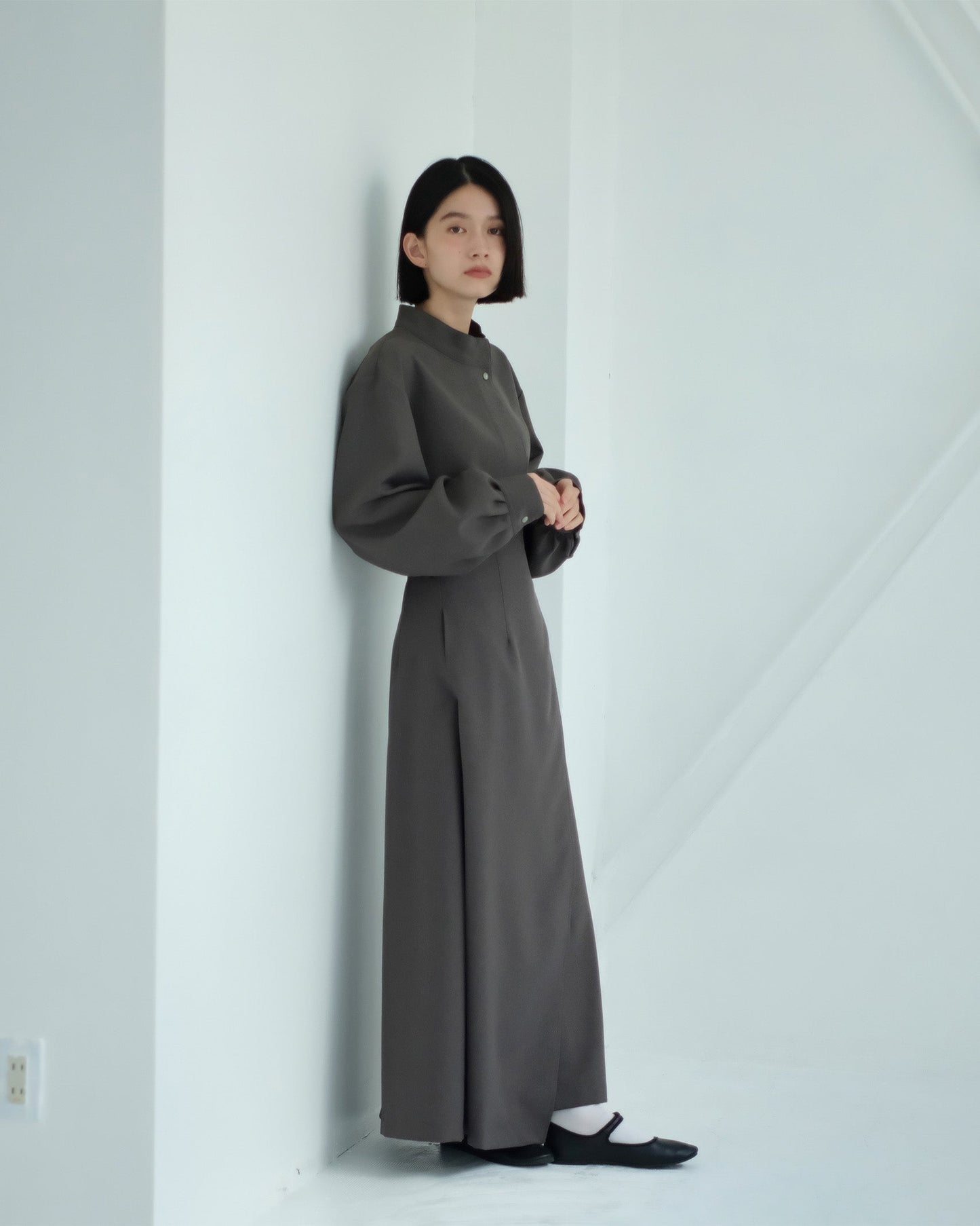 ≪予約販売≫high neck blouse(ハイネックブラウス)≪2023年8月14日19:00販売開始≫≪2023年10月下旬発送予定≫