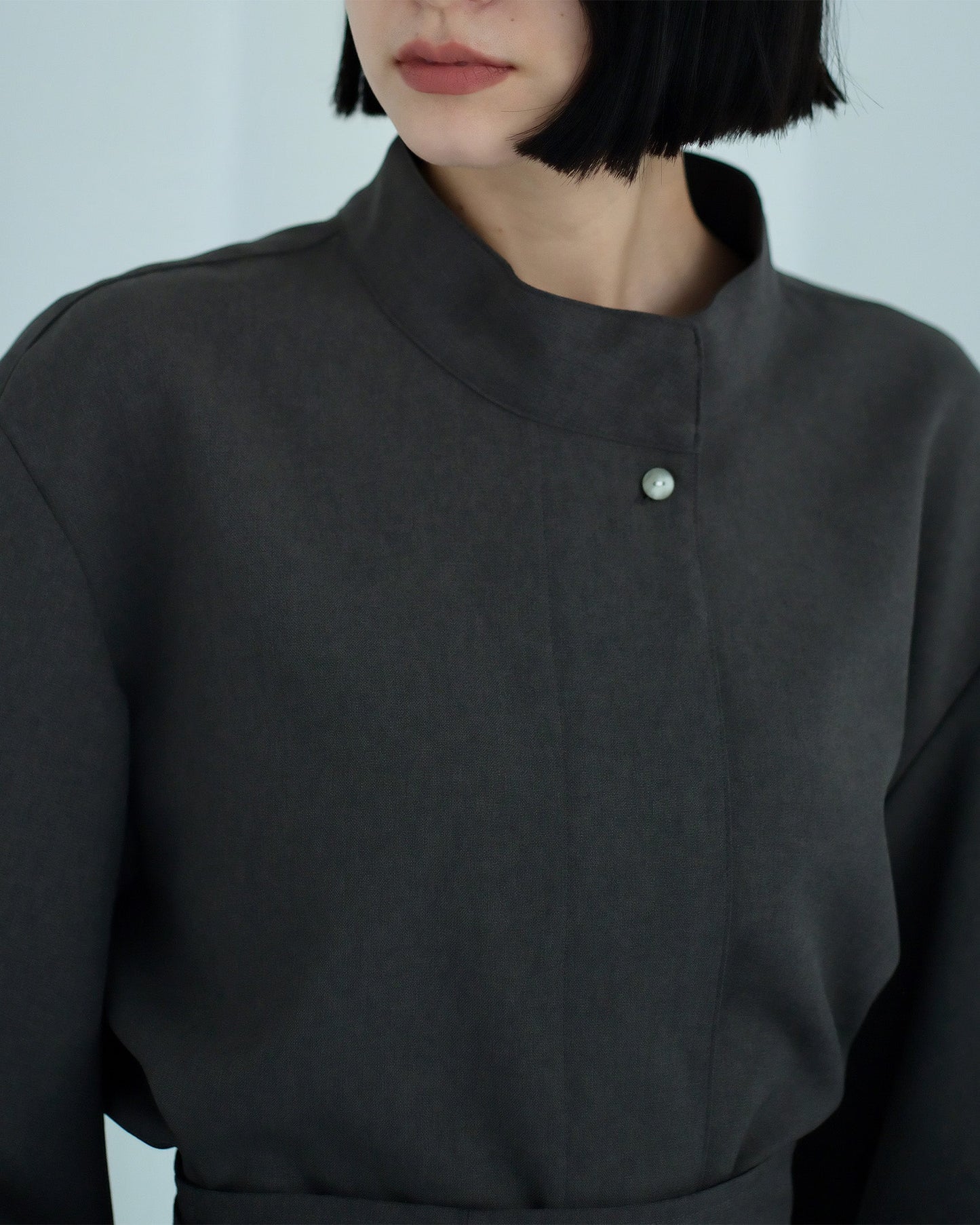 ≪通常販売≫high neck blouse(ハイネックブラウス)