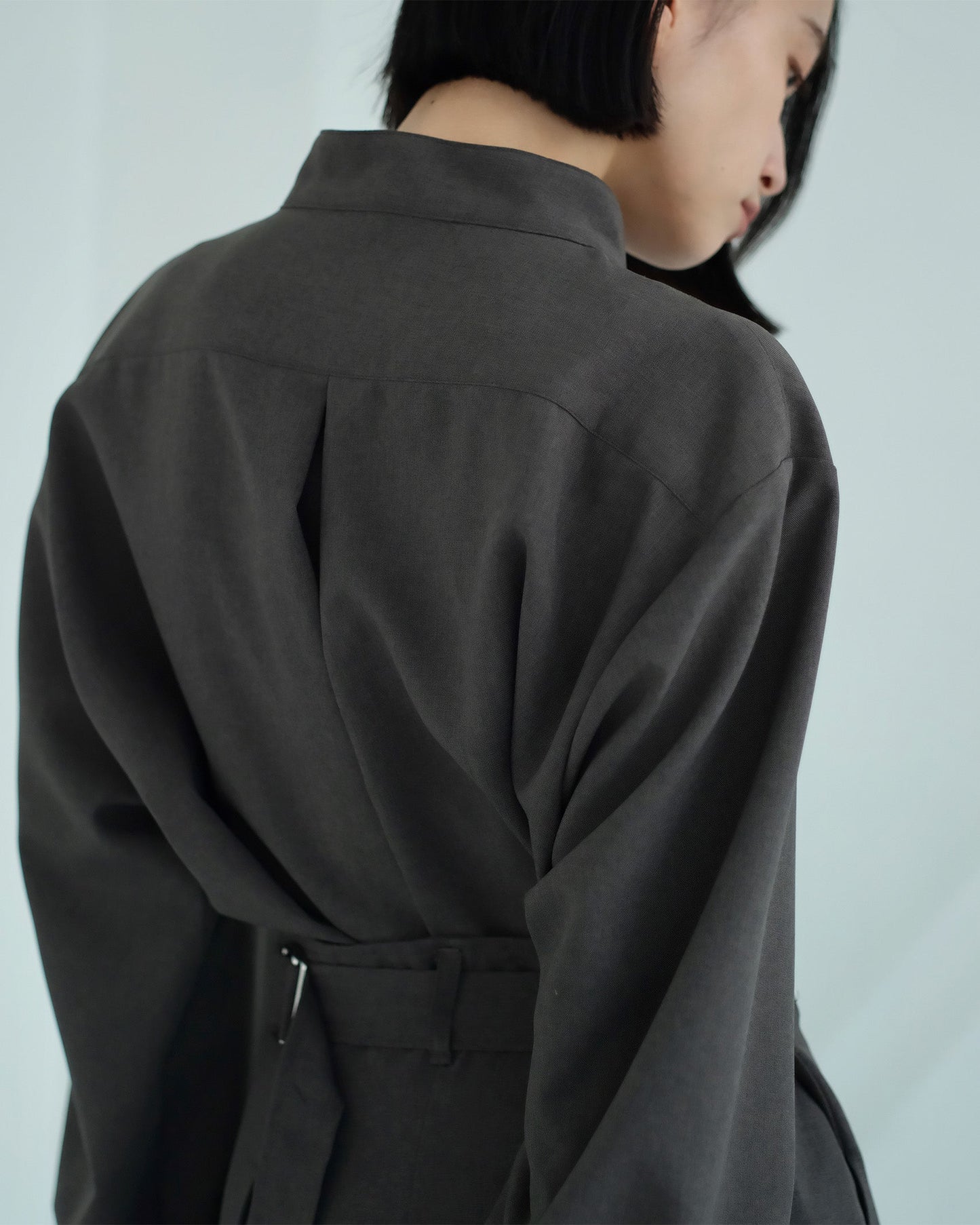 ≪予約販売≫high neck blouse(ハイネックブラウス)≪2023年8月14日19:00販売開始≫≪2023年10月下旬発送予定≫