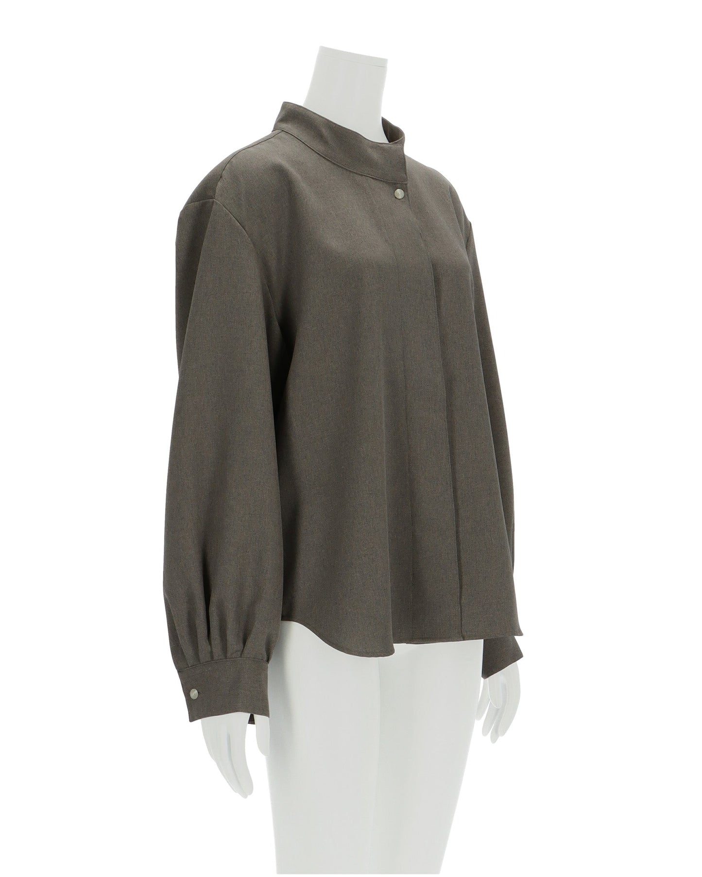 ≪予約販売≫high neck blouse(ハイネックブラウス)≪2023年8月14日19:00販売開始≫≪2023年10月下旬発送予定≫