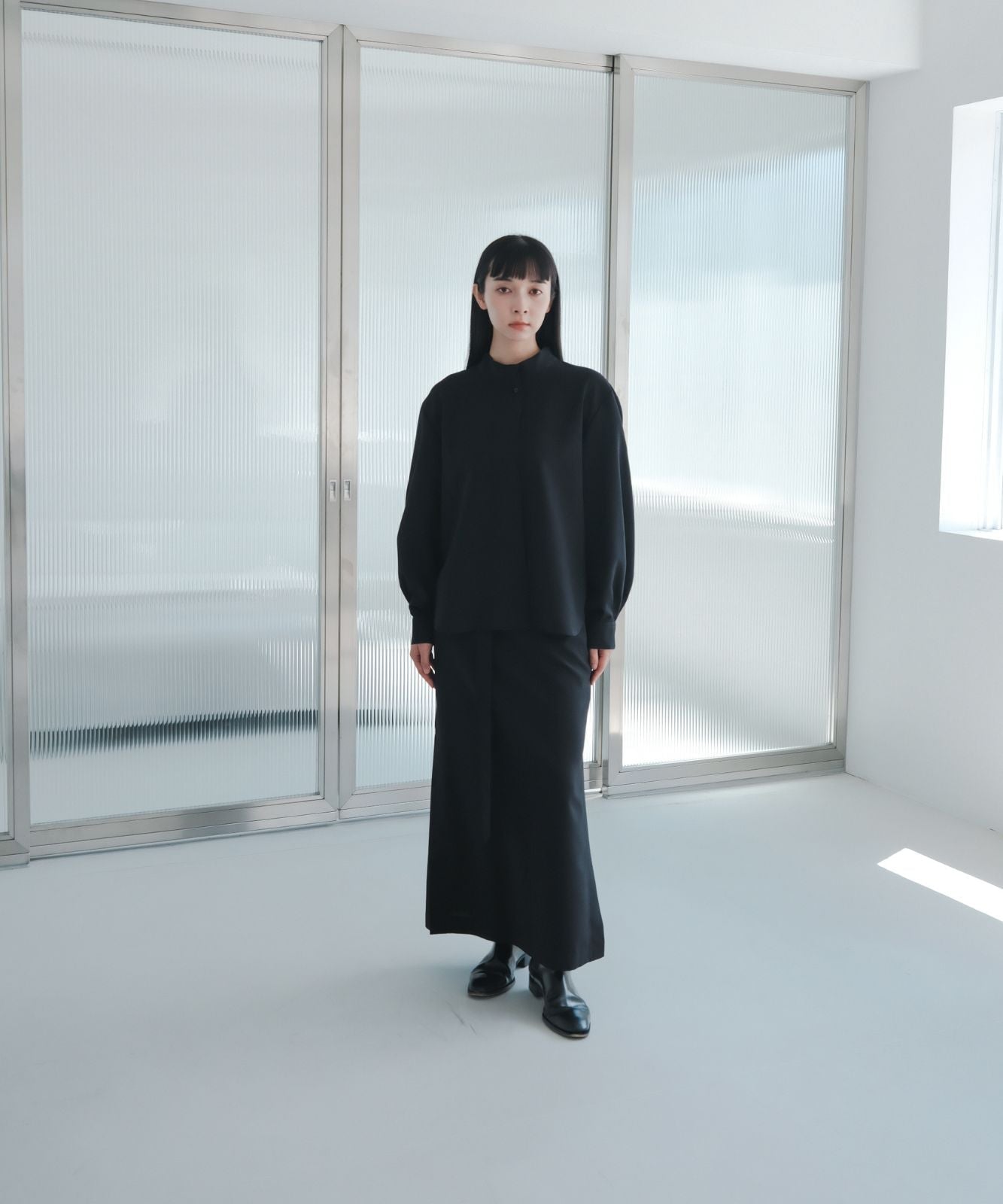 ≪在庫販売≫high neck blouse(ハイネックブラウス)≪2023年11月15日15:00販売開始≫