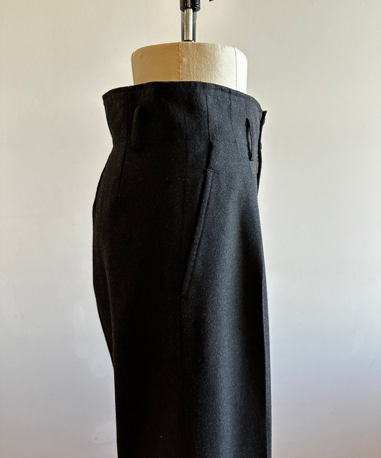 ≪通常販売≫wool-like wide pants (ウールライクワイドパンツ)