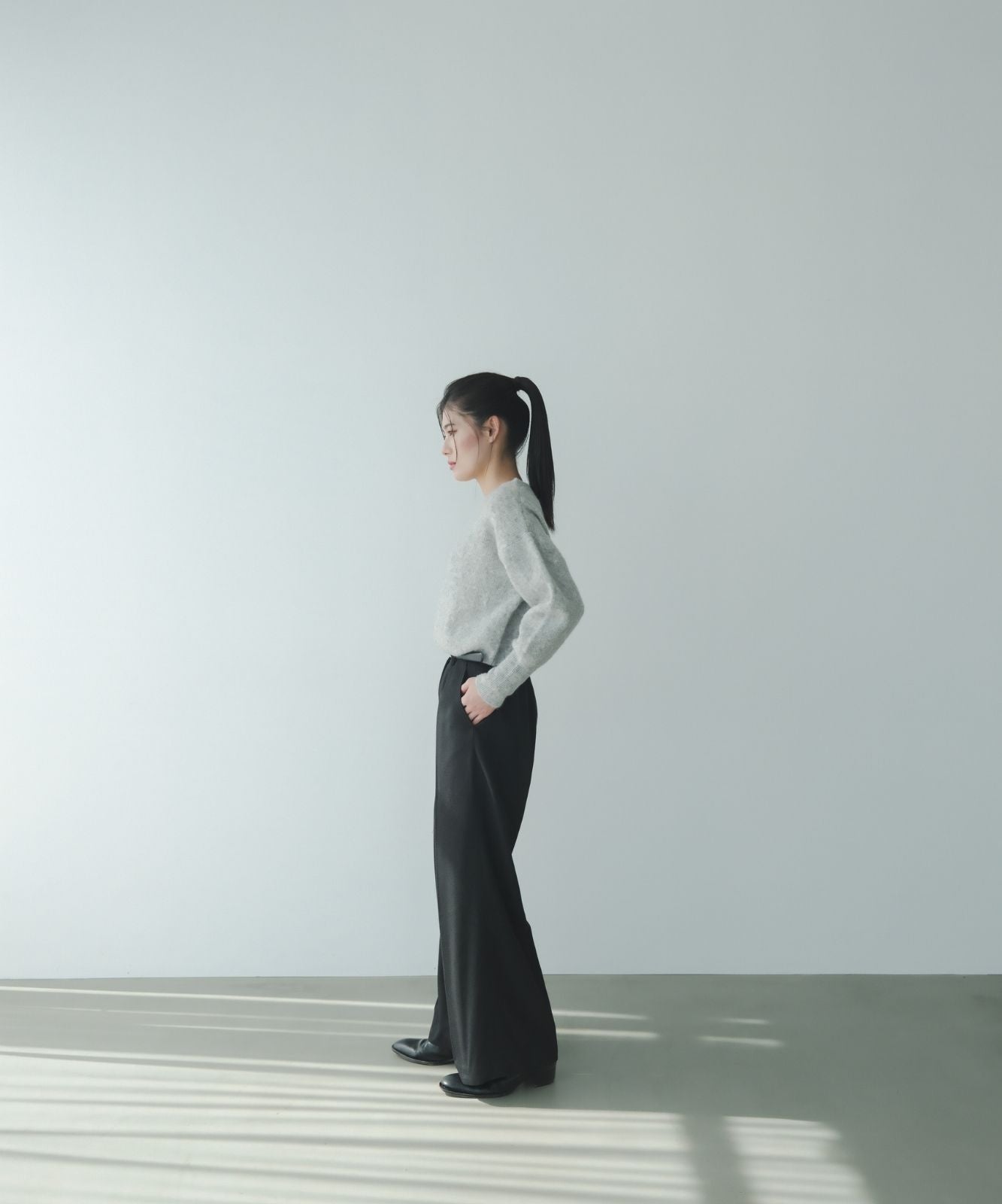 ≪予約販売≫wool-like wide pants (ウールライクワイドパンツ)≪2023年11月17日15:00販売開始≫≪2024年2月下旬以降発送予定≫