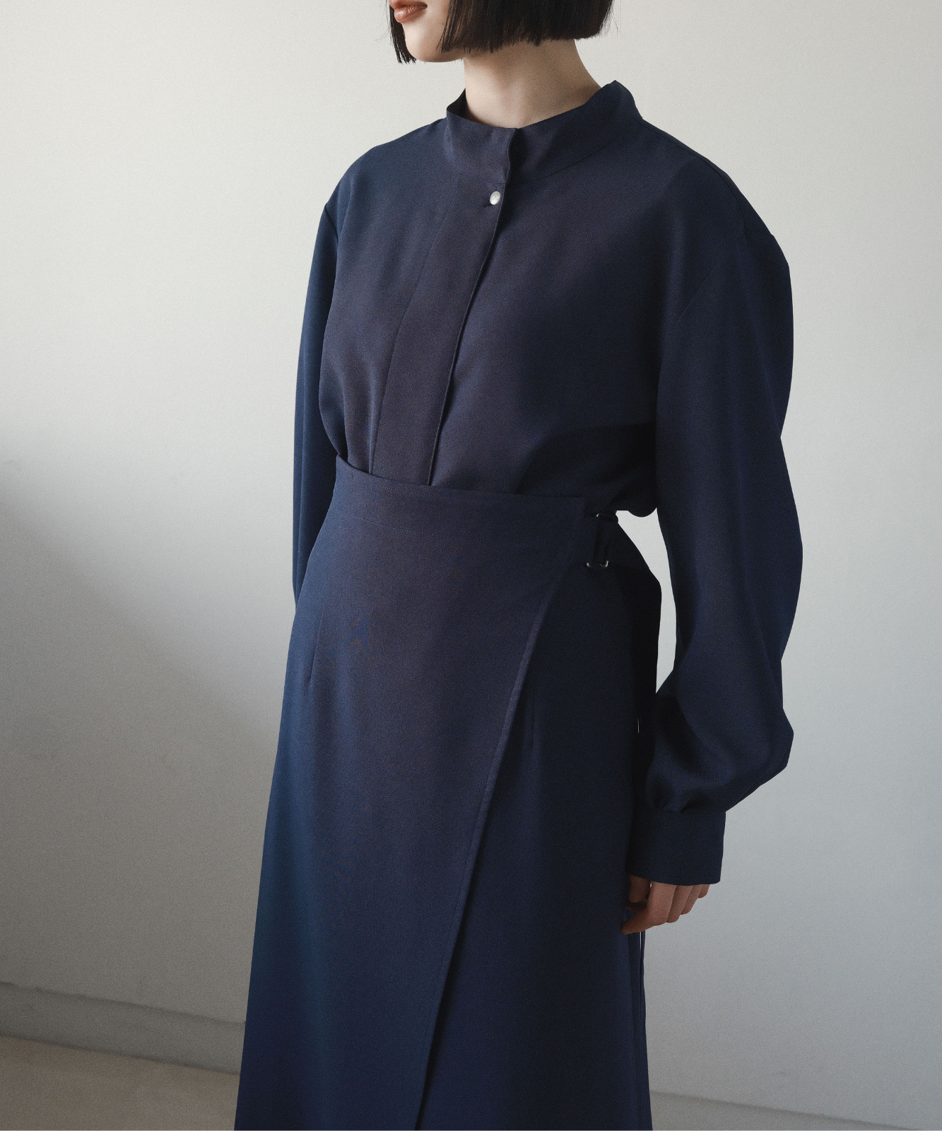 ≪通常販売≫high waist wrap skirt(ハイウエストラップスカート)