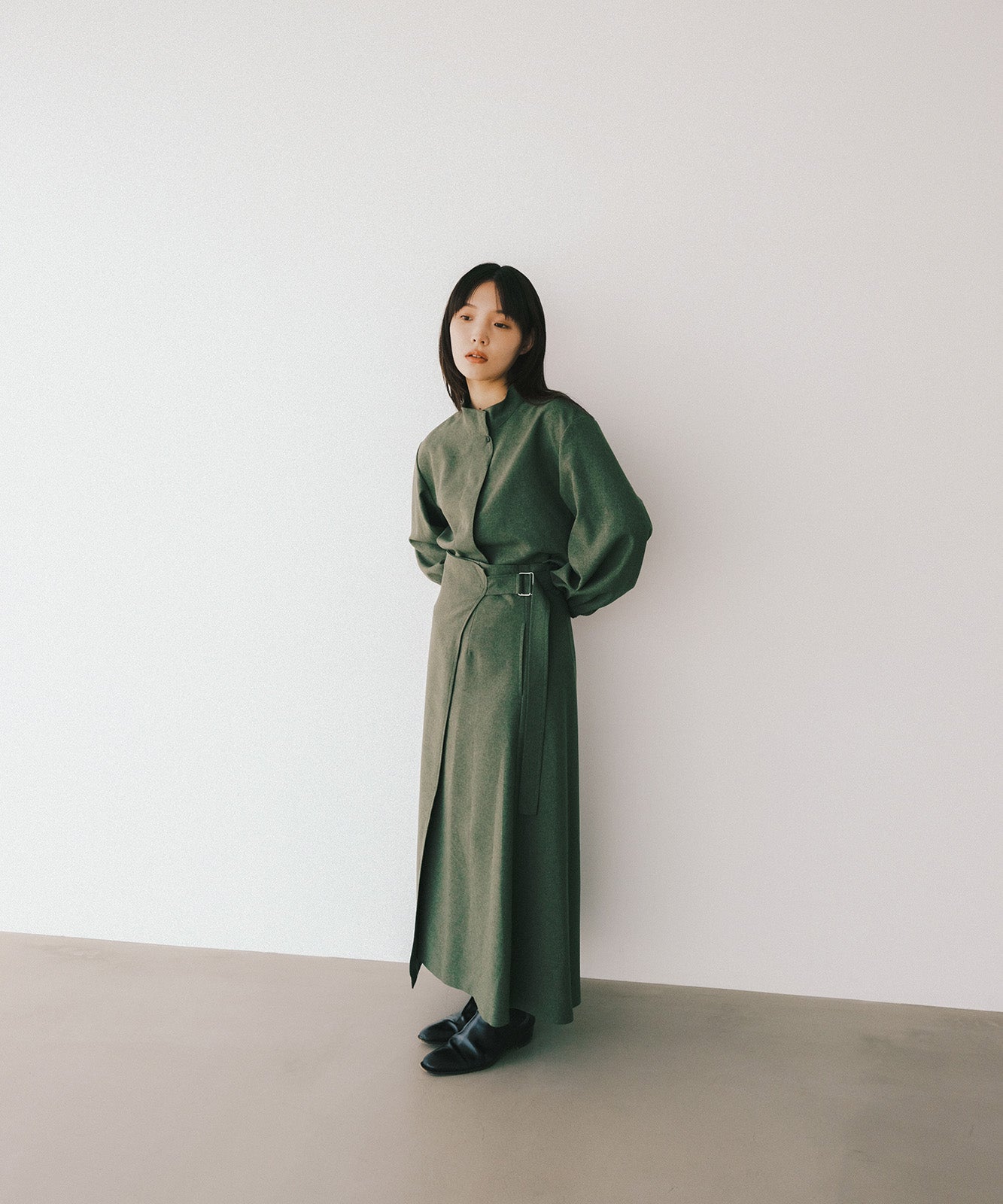 ≪通常販売≫high waist wrap skirt(ハイウエストラップスカート)