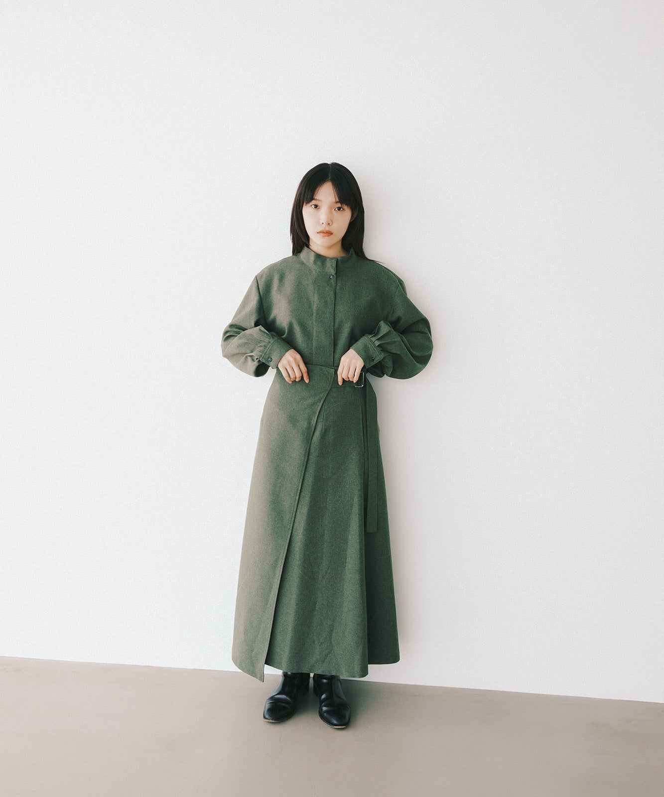 ≪通常販売≫high waist wrap skirt(ハイウエストラップスカート)