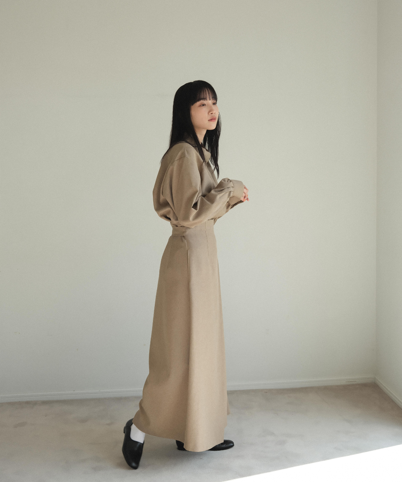 ≪通常販売≫high waist wrap skirt(ハイウエストラップスカート)