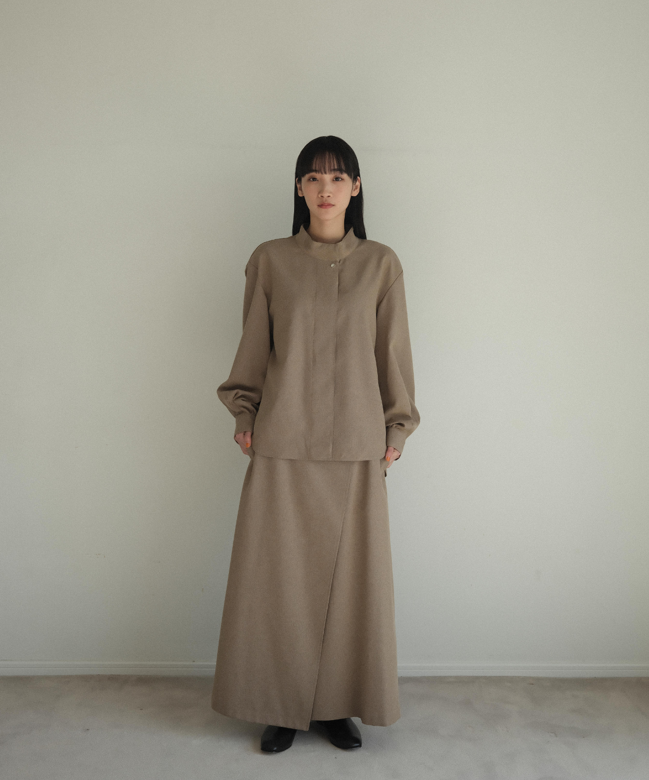 ≪通常販売≫high waist wrap skirt(ハイウエストラップスカート)