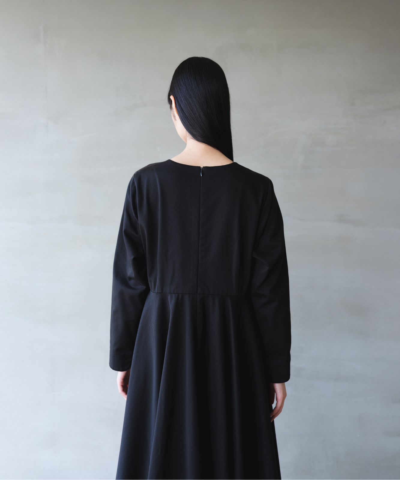 ≪通常販売≫【THE DRESS #10】 long sleeve black flare onepiece (ロングスリーブブラックフレアワンピース)≪2025年12月10日12:00販売開始≫