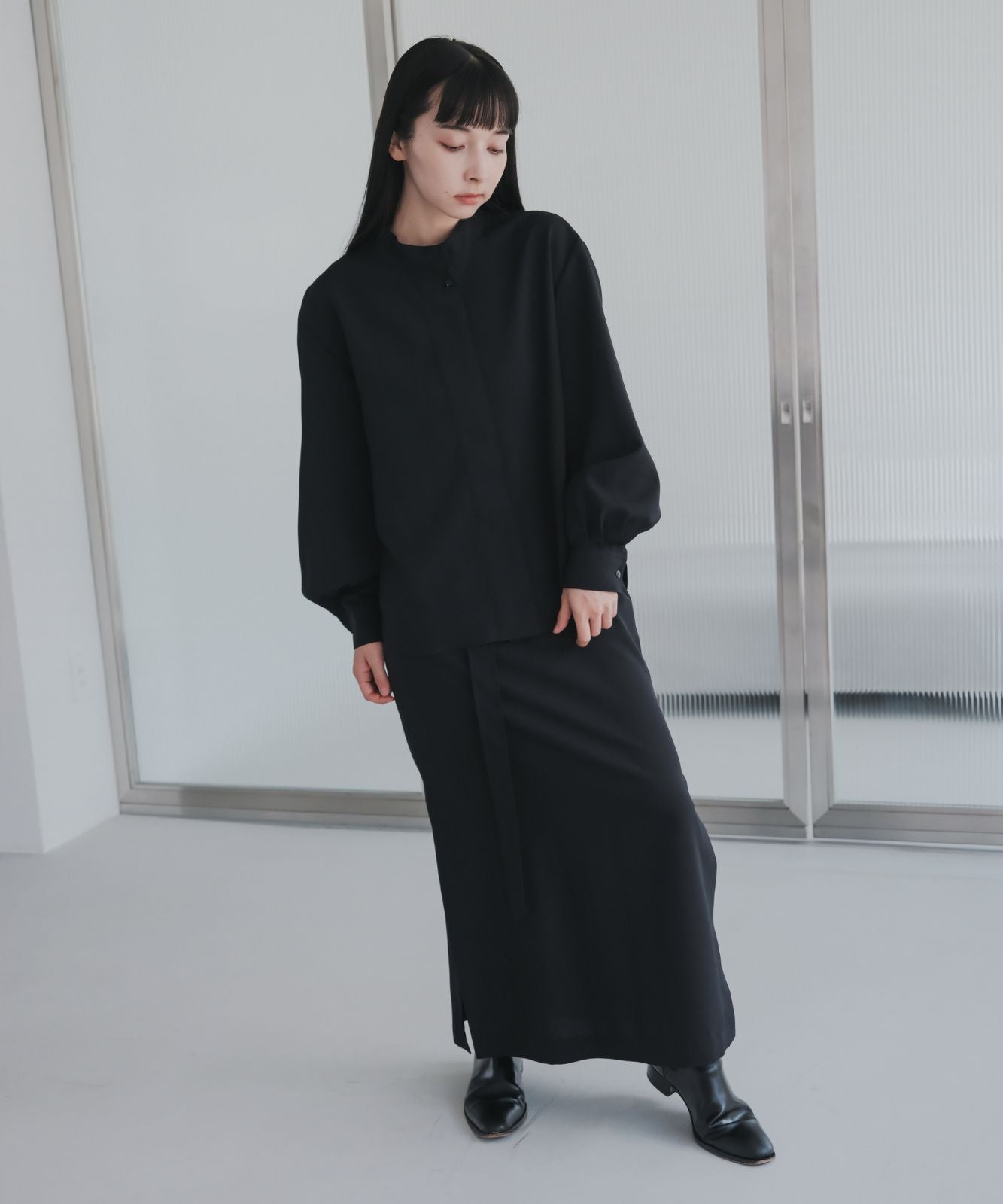 ≪予約販売≫ semi-tight skirt(セミタイトスカート)≪2023年8月23日19:00販売開始≫≪2023年10月下旬発送予定≫