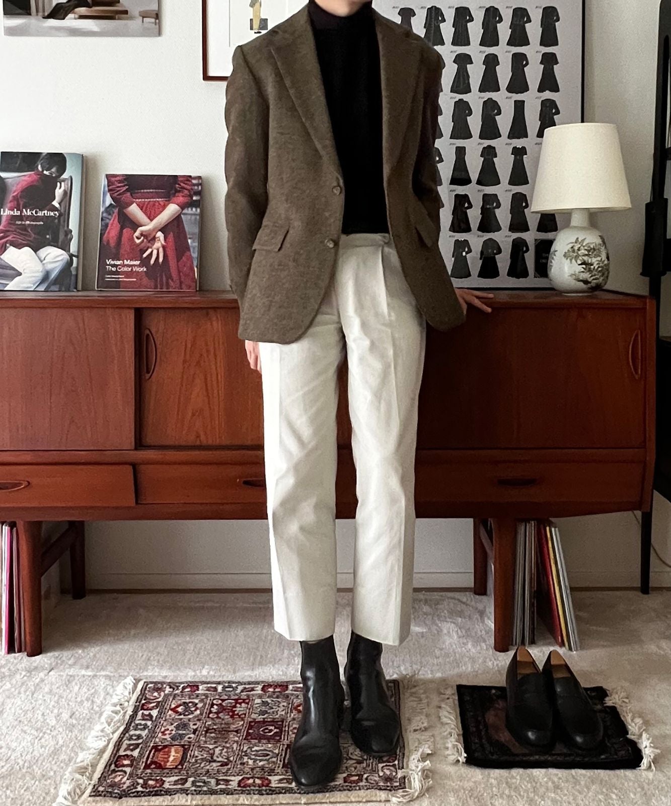 ≪通常販売≫【Men's】wool herringbone jacket " annie "(ウールヘリンボーンジャケット「アニー」)