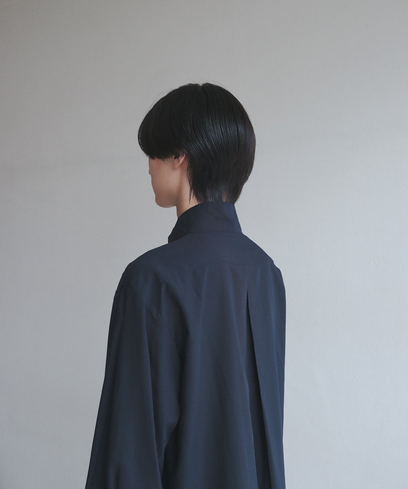 ≪予約販売≫【Men's】stand collar fly front blouse(スタンドカラーフライフロントブラウス)≪2023年7月19日21:00販売開始≫≪2023年10月上旬発送予定≫
