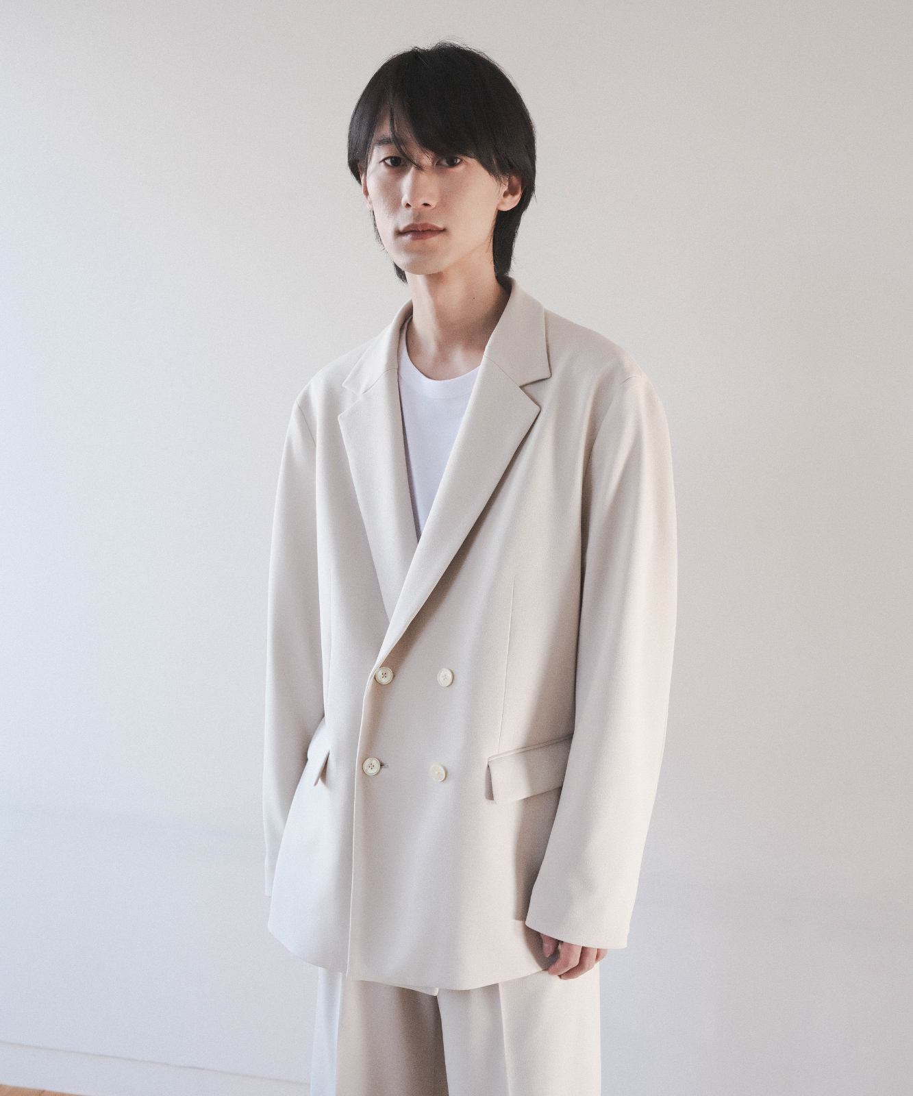 ≪在庫販売≫【Men's】pear skin double jacket（ペアスキンダブルジャケット）