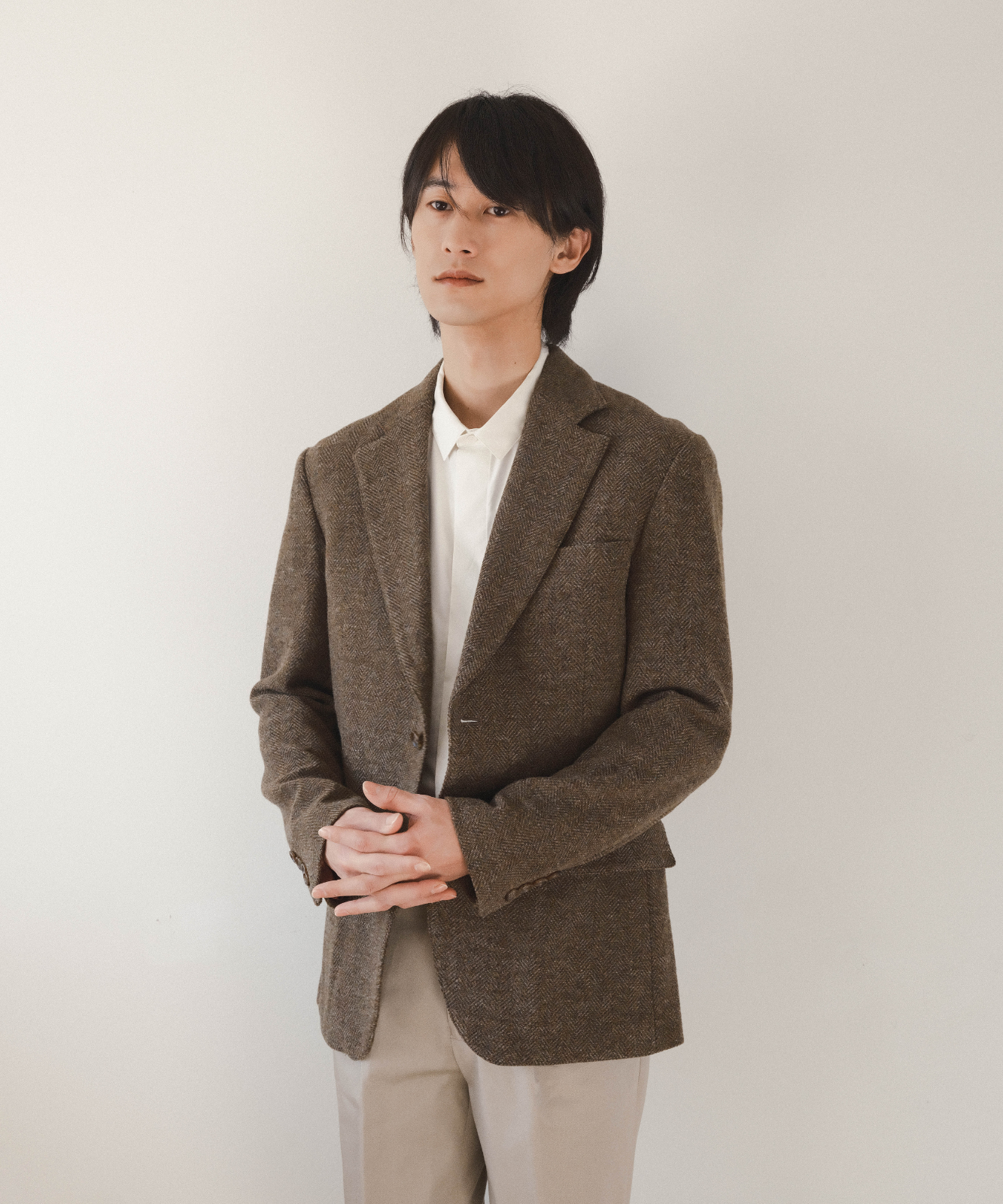 ≪通常販売≫【Men's】wool herringbone jacket " annie "(ウールヘリンボーンジャケット「アニー」)