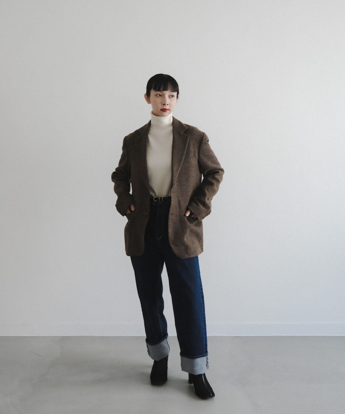 ≪通常販売≫【Men's】wool herringbone jacket " annie "(ウールヘリンボーンジャケット「アニー」)