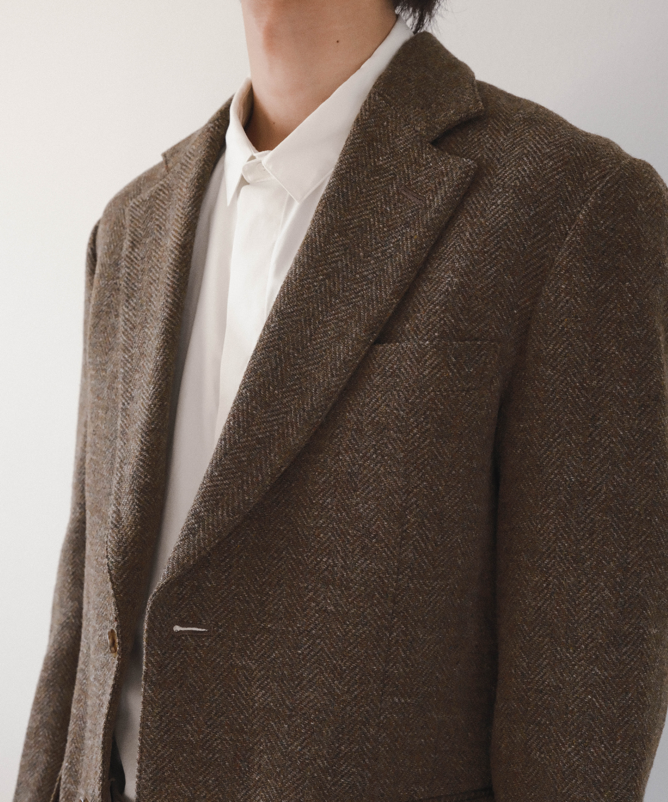 ≪通常販売≫【Men's】wool herringbone jacket " annie "(ウールヘリンボーンジャケット「アニー」)