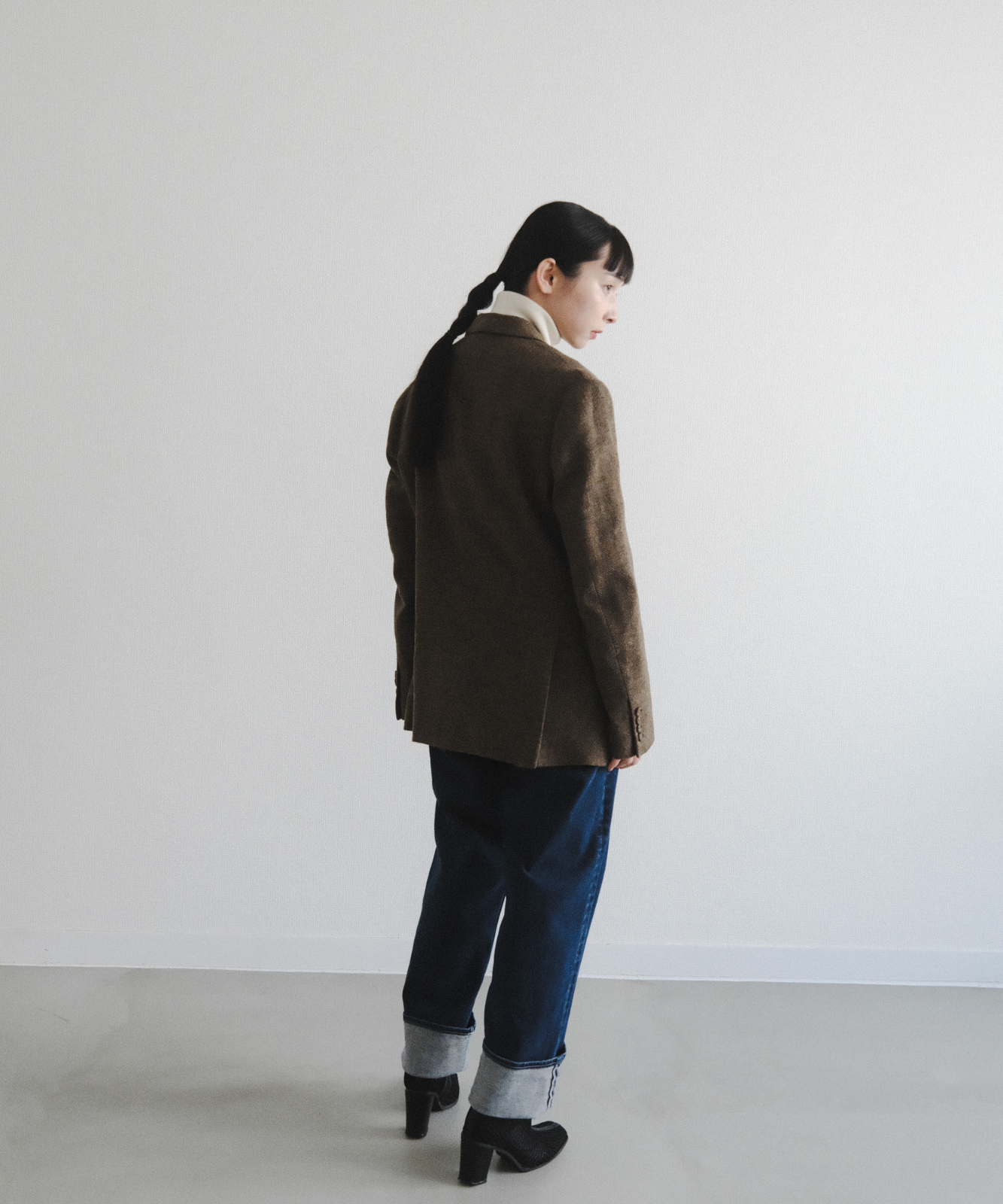 ≪通常販売≫【Men's】wool herringbone jacket " annie "(ウールヘリンボーンジャケット「アニー」)