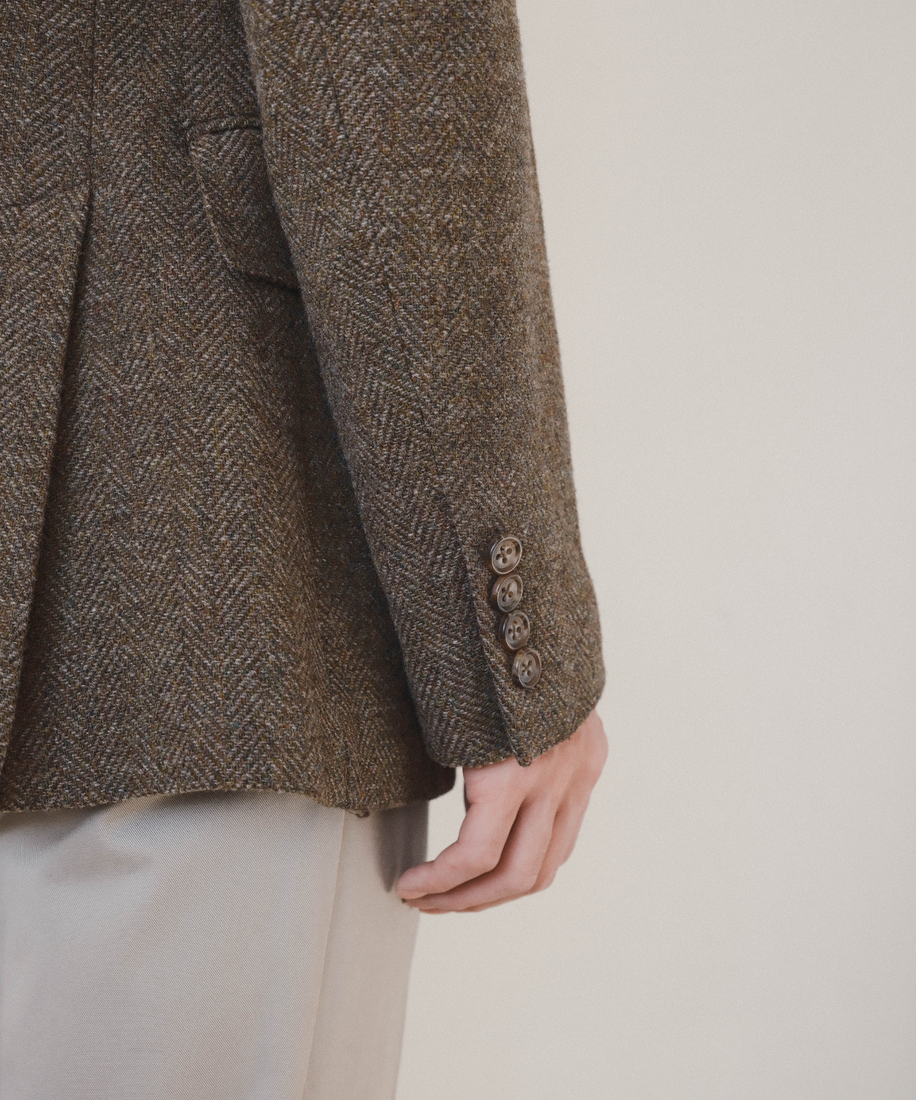 ≪通常販売≫【Men's】wool herringbone jacket " annie "(ウールヘリンボーンジャケット「アニー」)