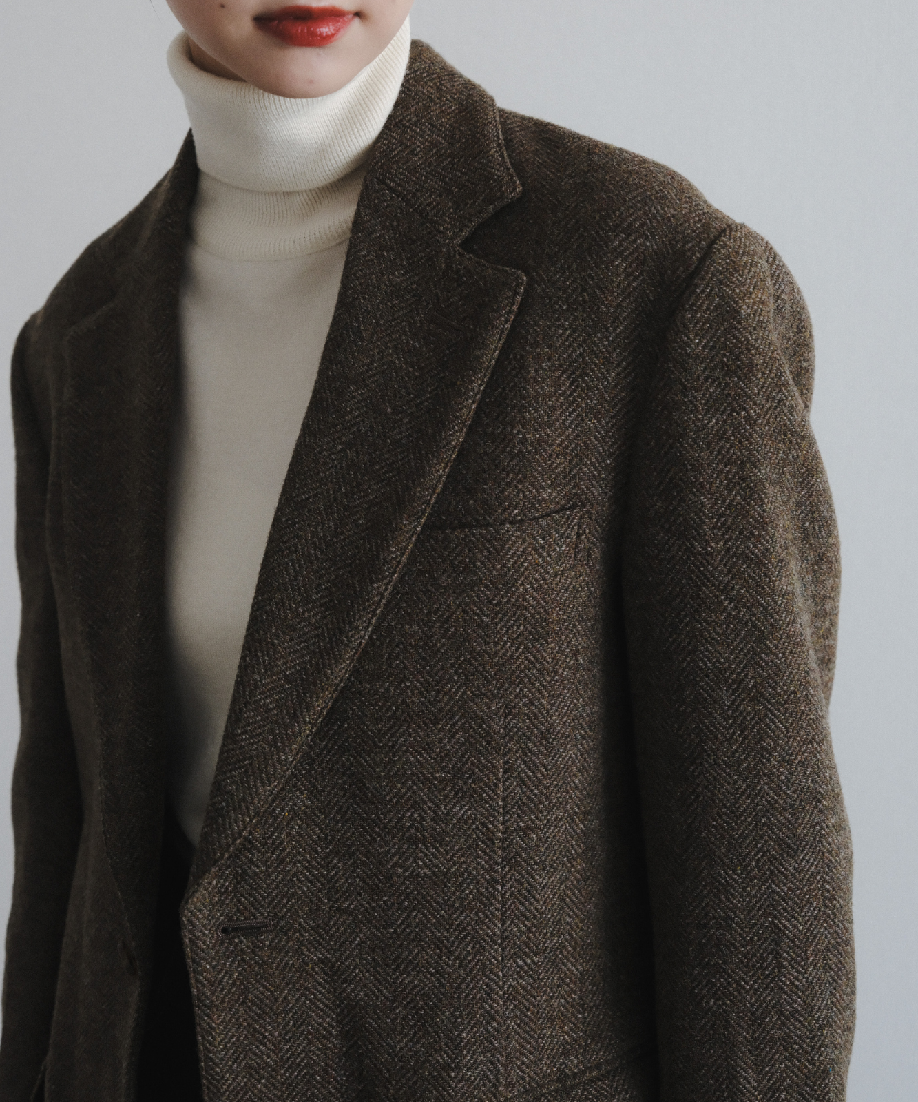 ≪通常販売≫【Men's】wool herringbone jacket " annie "(ウールヘリンボーンジャケット「アニー」)