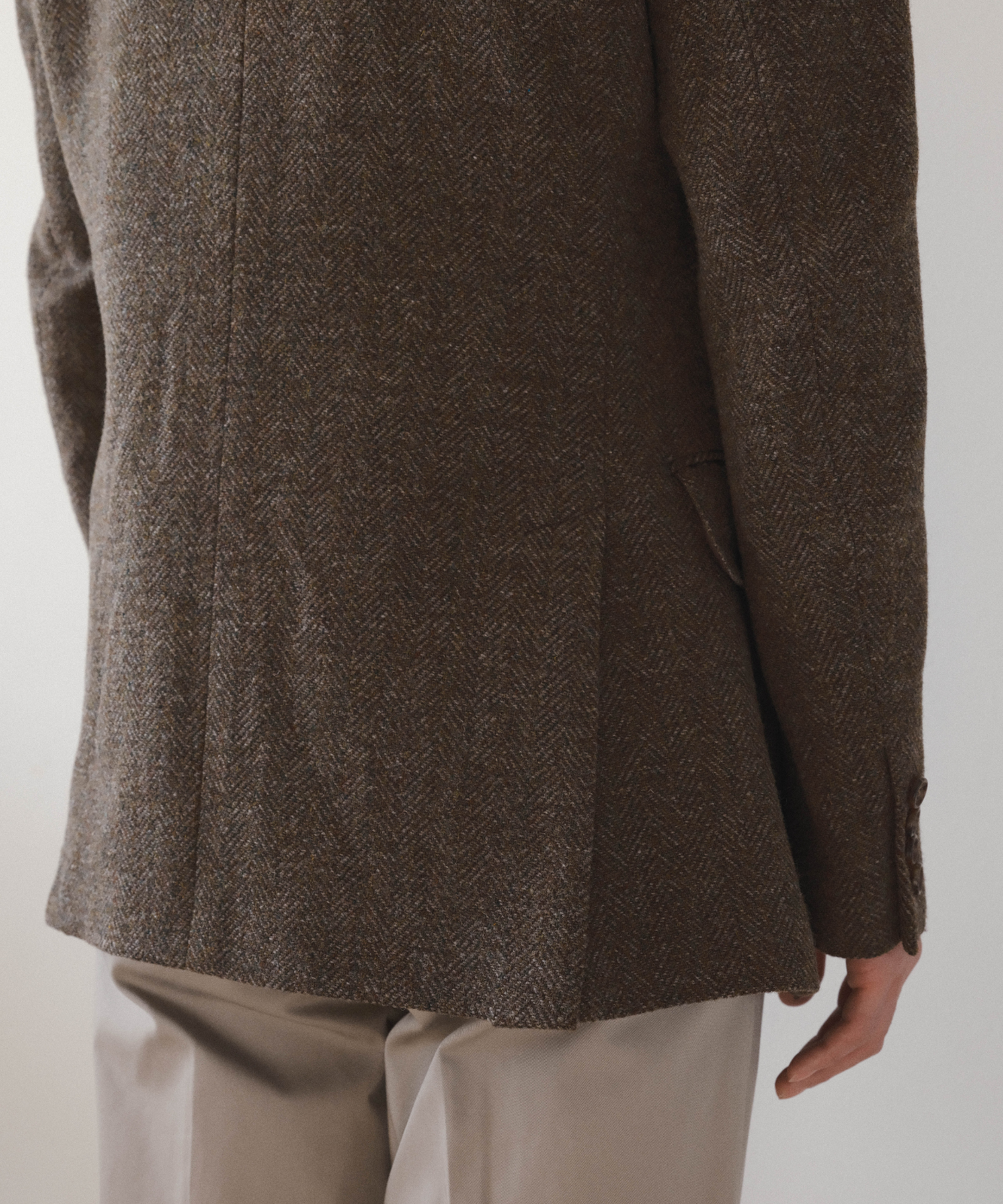 ≪在庫販売≫【Men's】wool herringbone jacket " annie "（ウールヘリンボーンジャケット「アニー」）