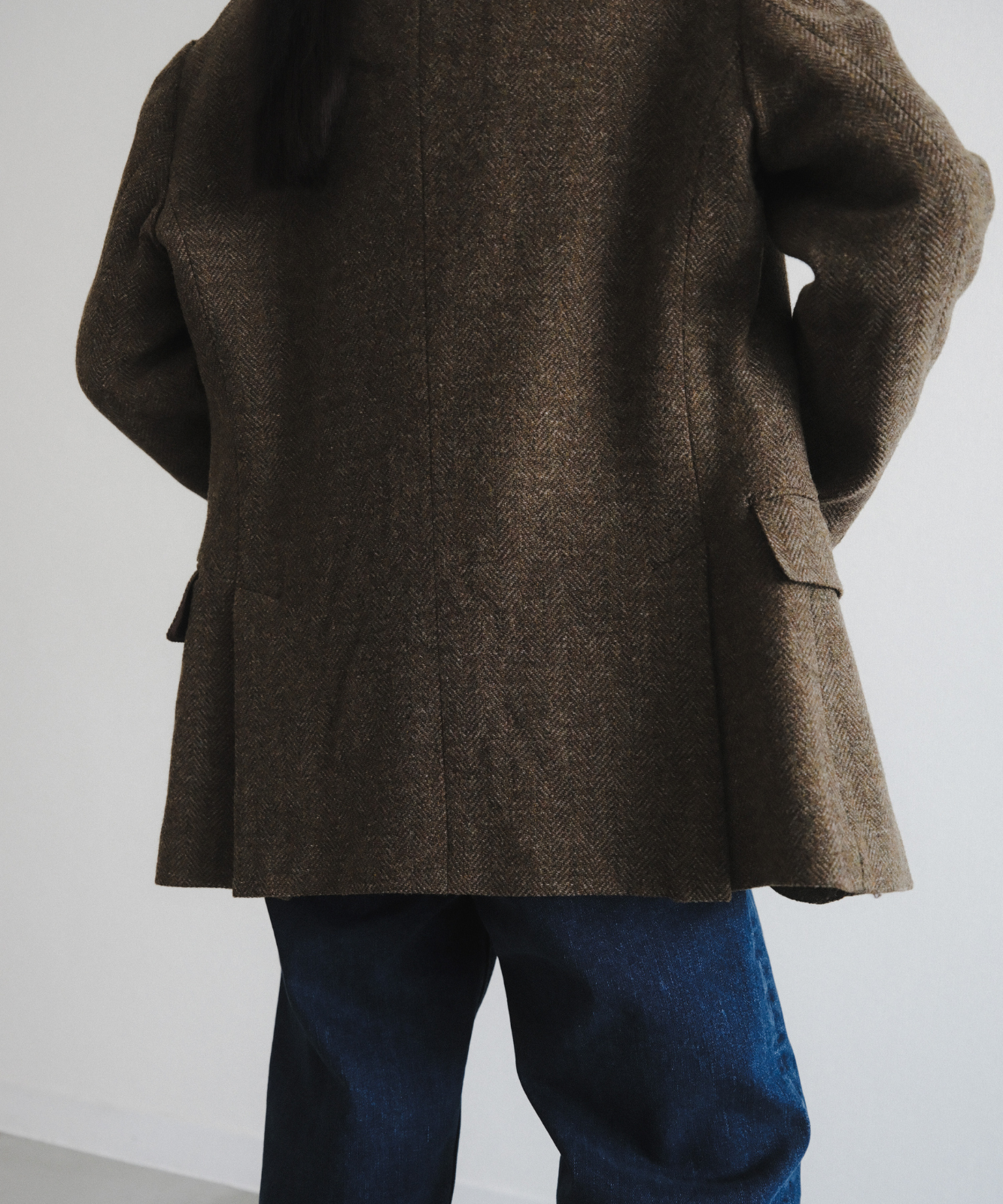≪通常販売≫【Men's】wool herringbone jacket " annie "(ウールヘリンボーンジャケット「アニー」)