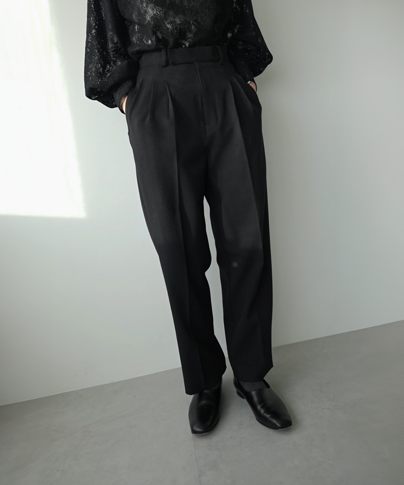 ≪通常販売≫wool like slacks (ウールライクスラックス)