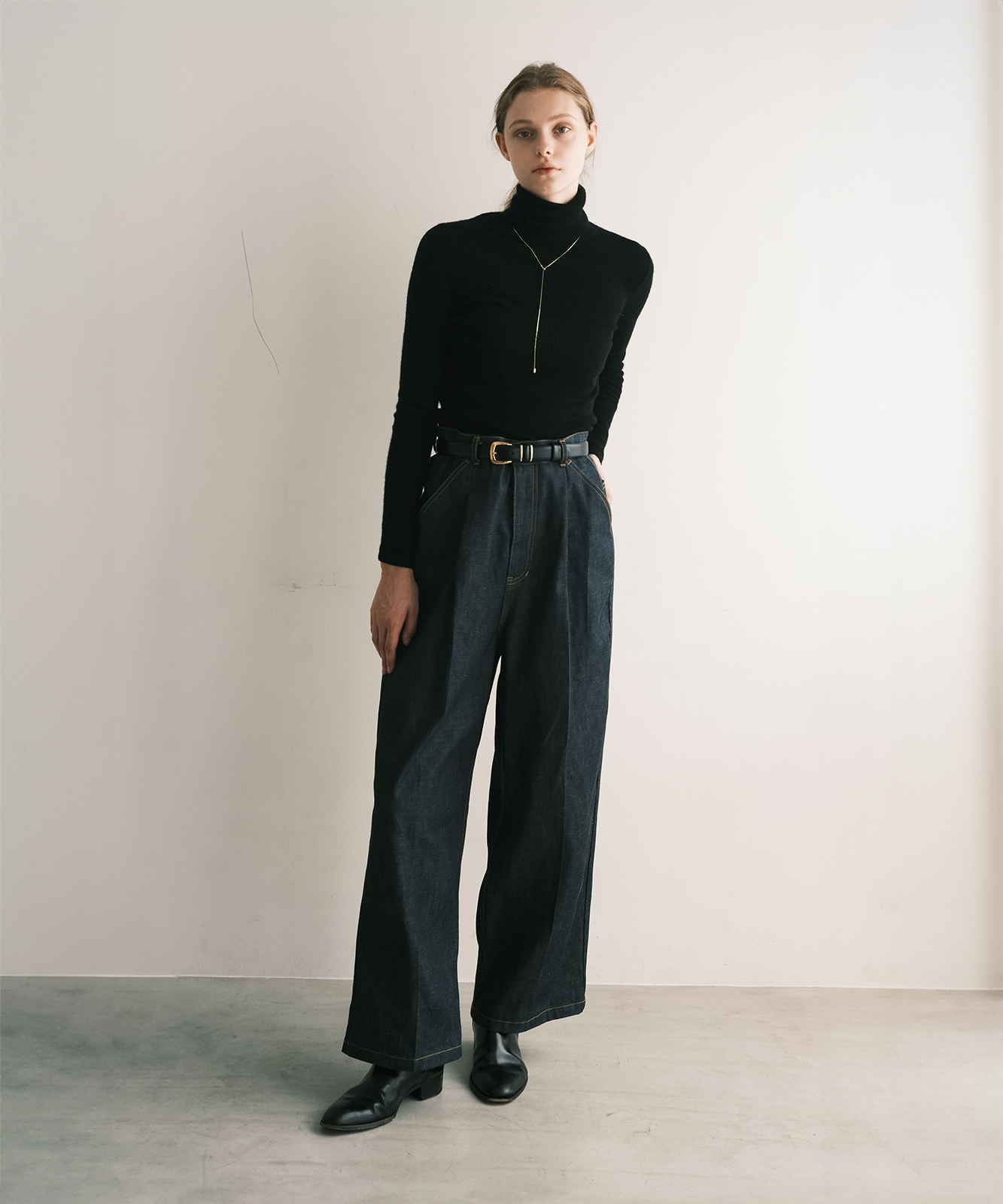 ≪通常販売≫11oz denim tuck pants(11オンスデニムタックパンツ)