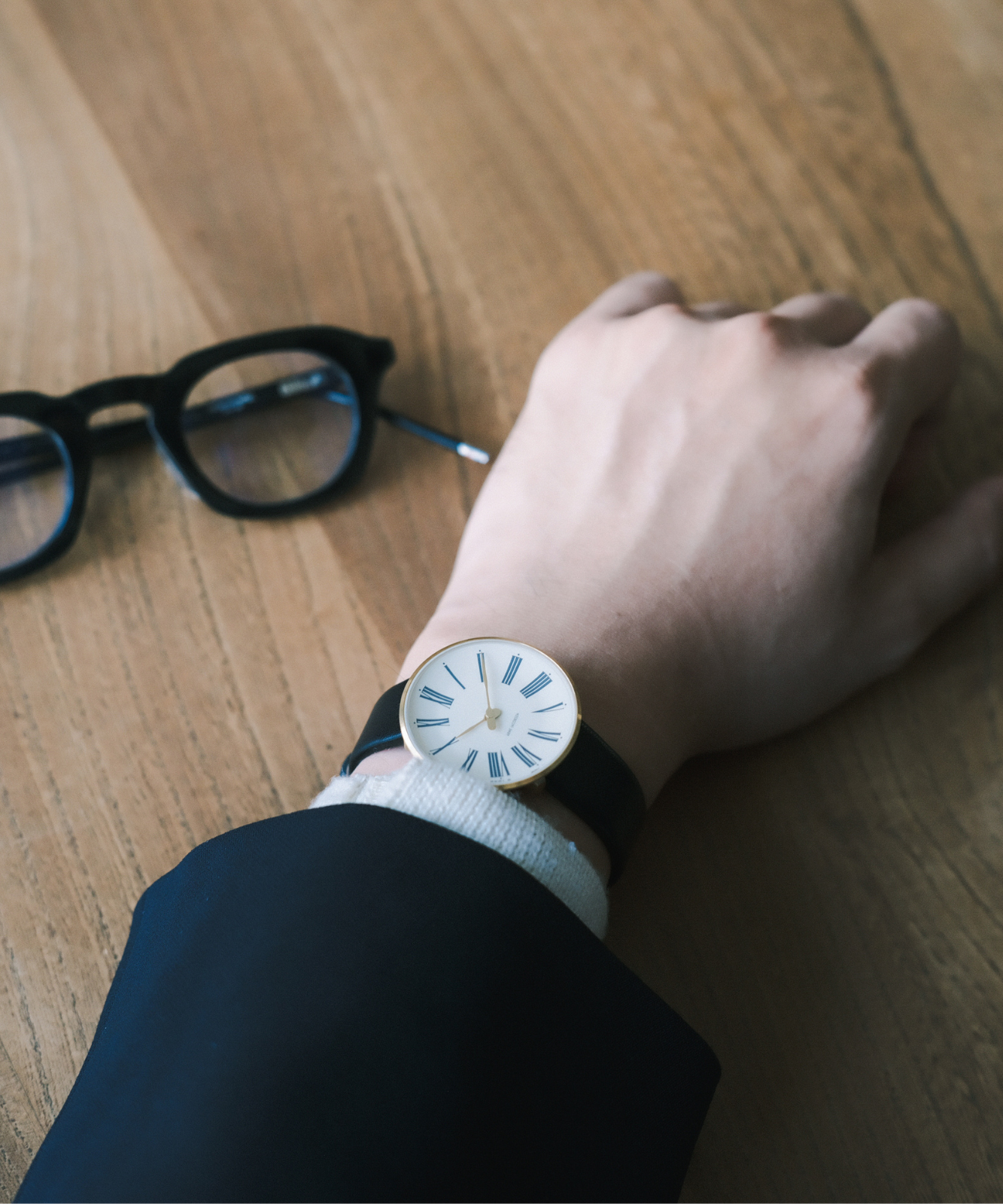 ≪通常販売≫ARNE JACOBSEN × foufou "ROMAN" WATCH