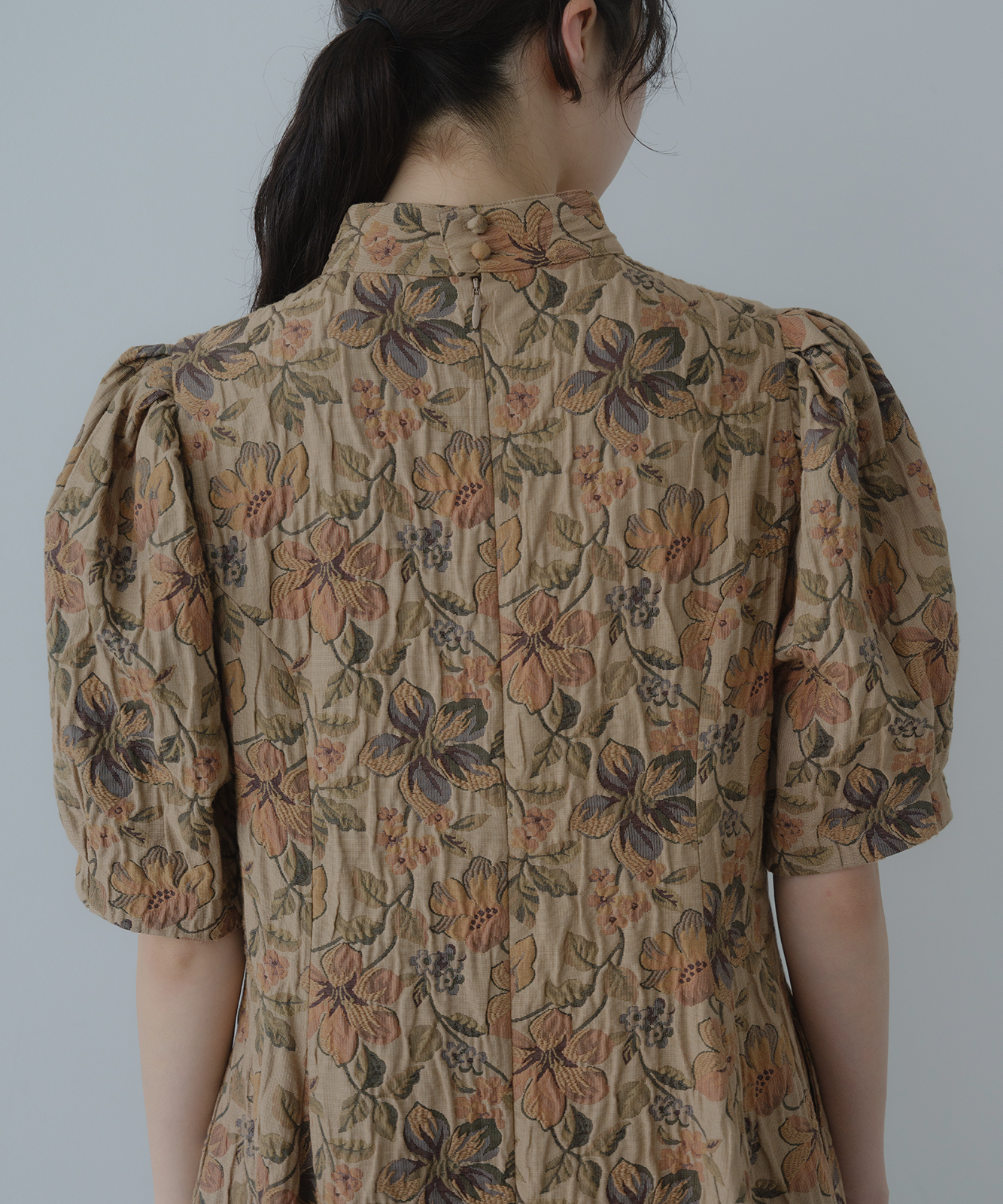 ≪通常販売≫foufou jacquard dress "viatic"(ジャカードワンピース)